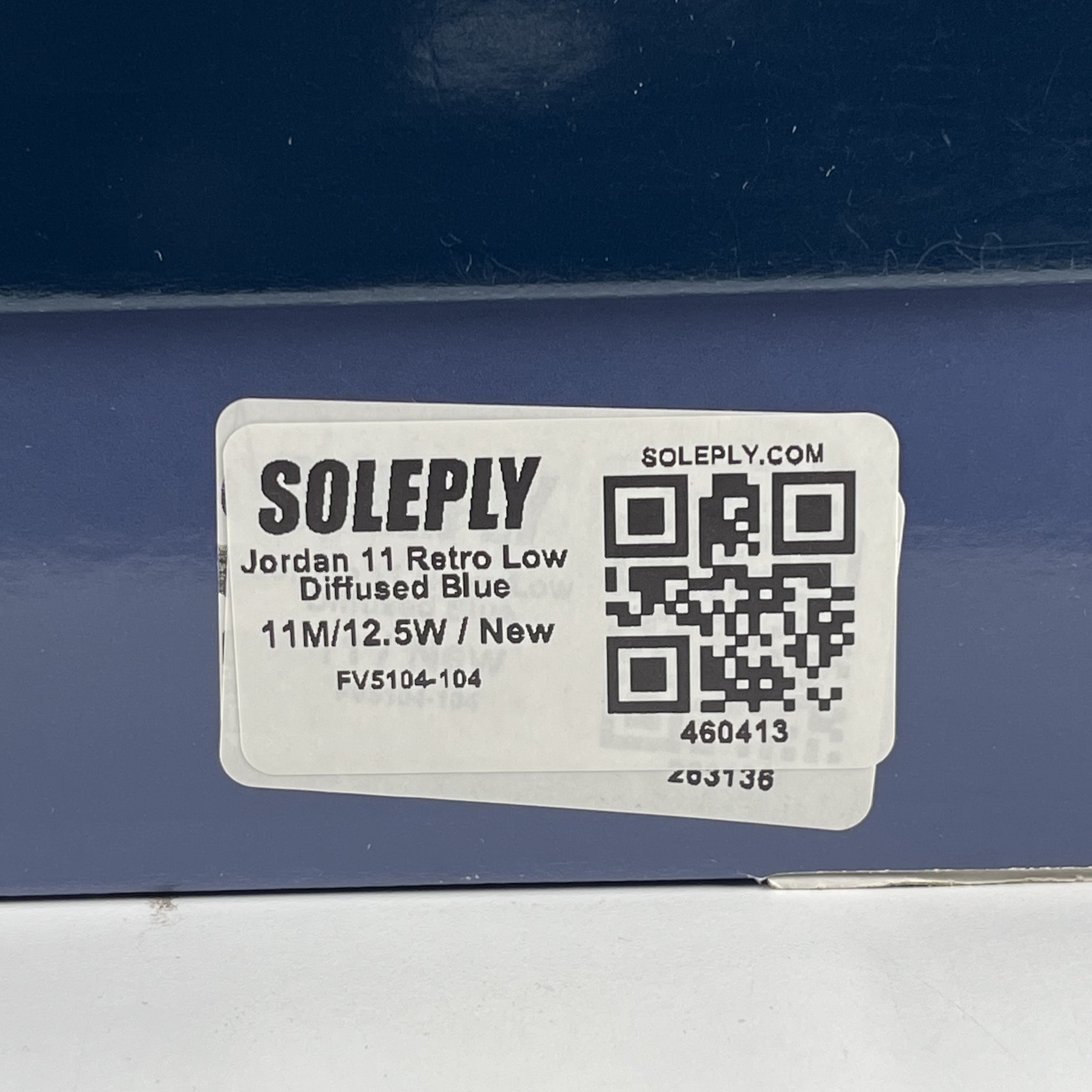 460413 Jordan 11 Retro Low Diffused Blue