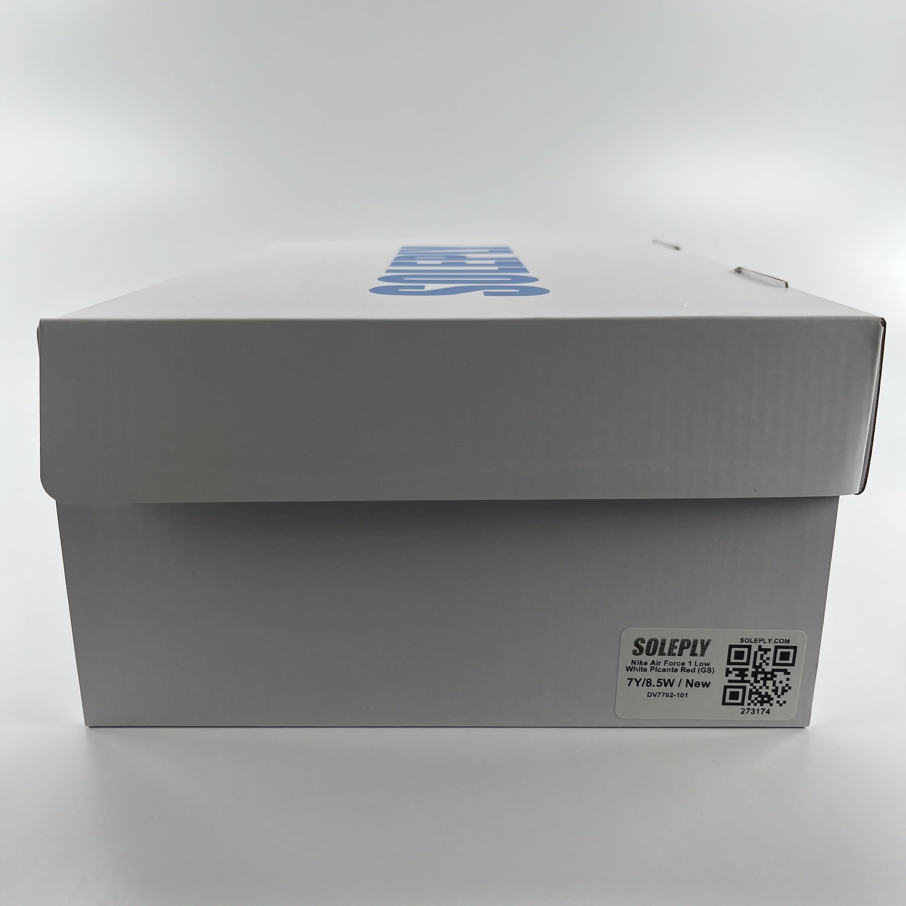 273174 Nike Air Force 1 Low White Picante Red (GS)