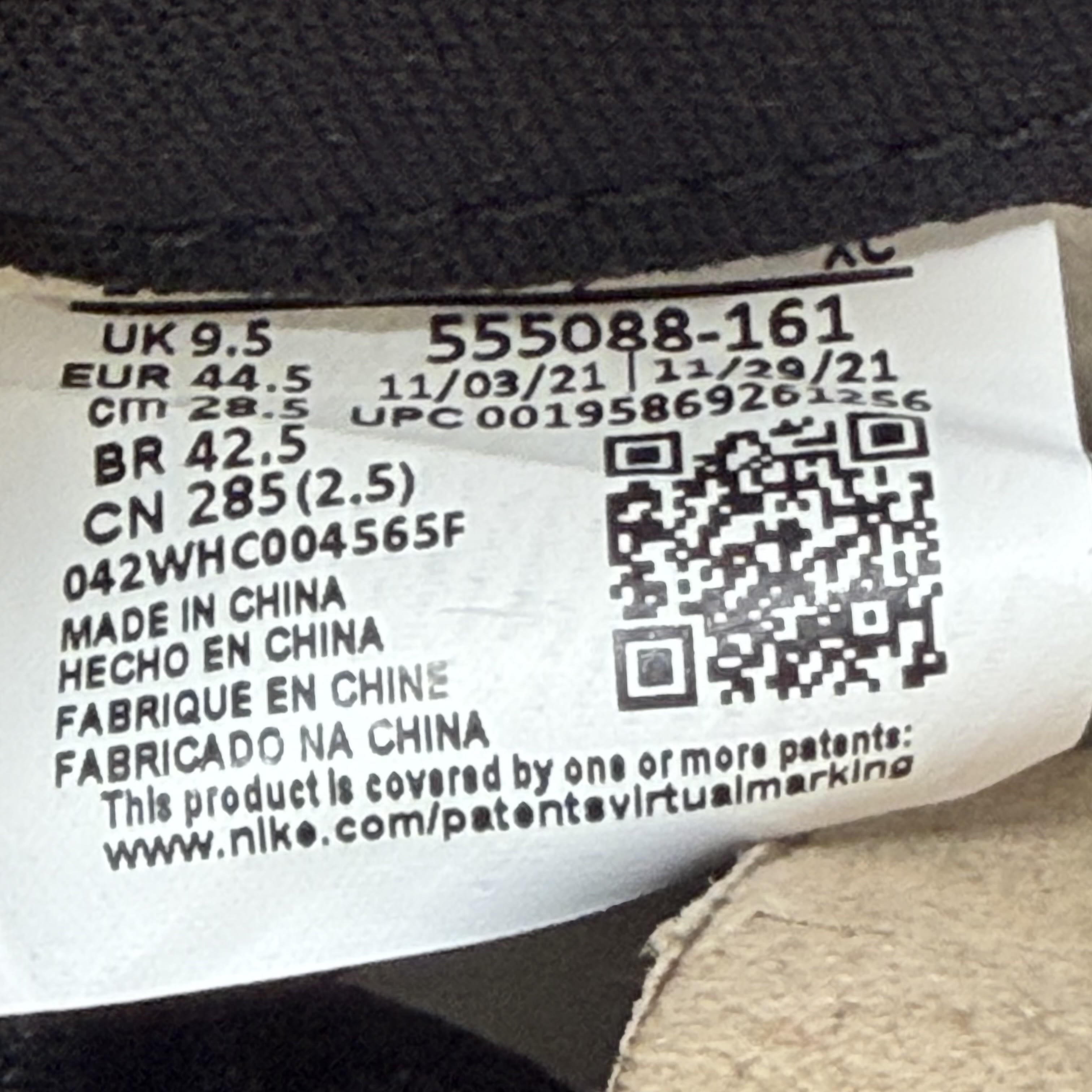 279588 Jordan 1 Retro High OG Heritage