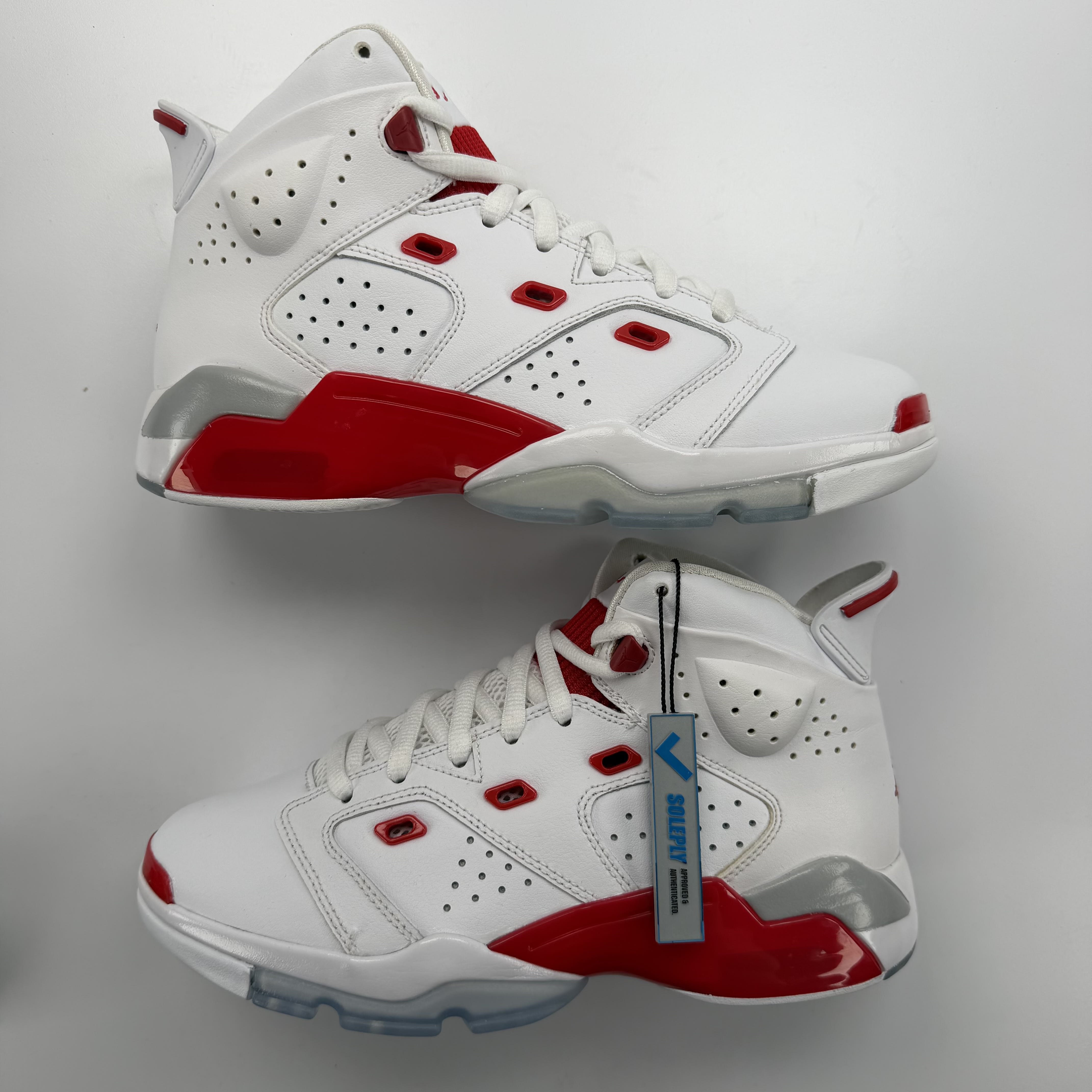 387827 Jordan 6-17-23 White Red (GS)