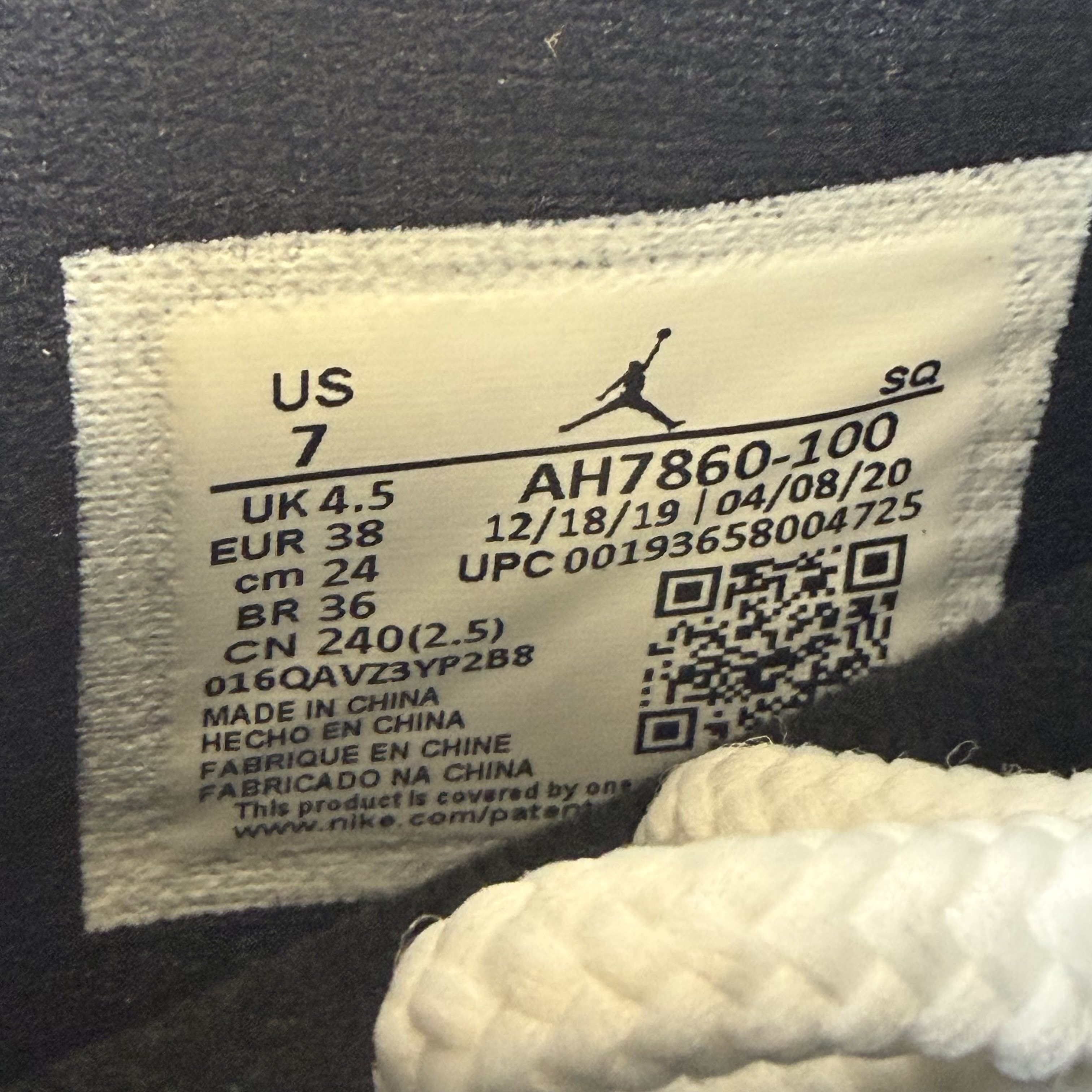 SP7398 Jordan 11 Retro Low White Concord (Women's)