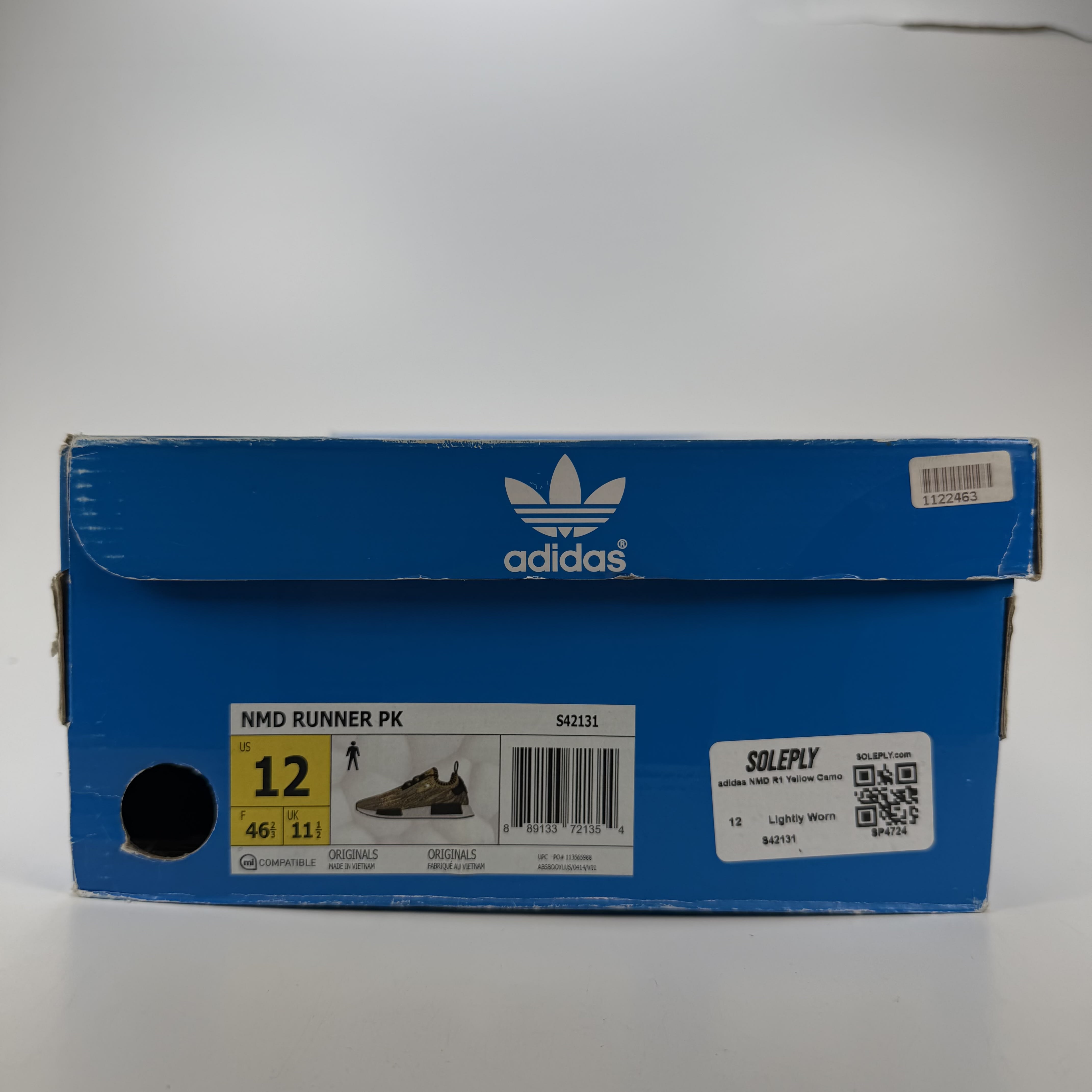 SP4724 adidas NMD R1 Yellow Camo