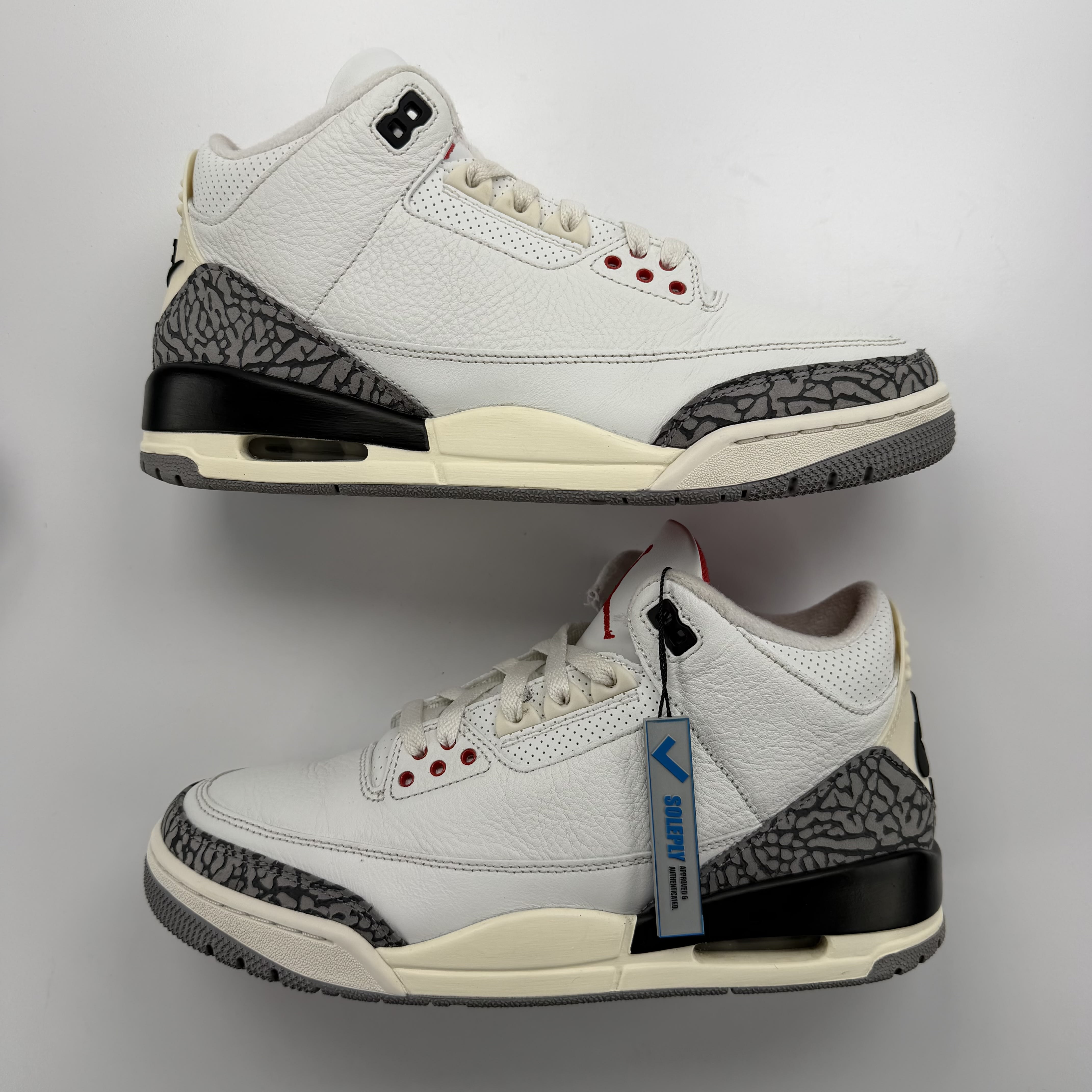 630610 Jordan 3 Retro White Cement Reimagined