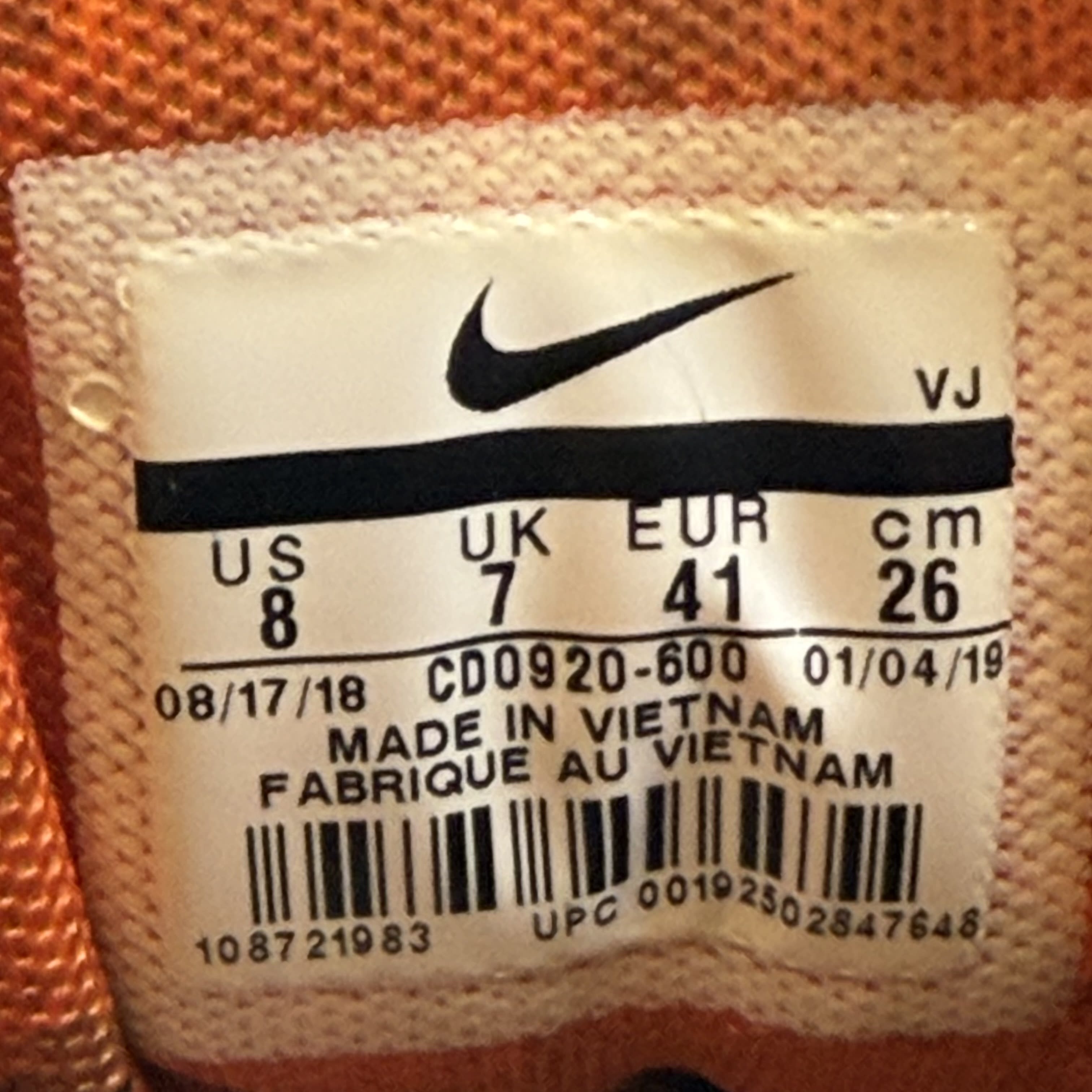 SP10090 Nike Air Max 90 Mars Landing