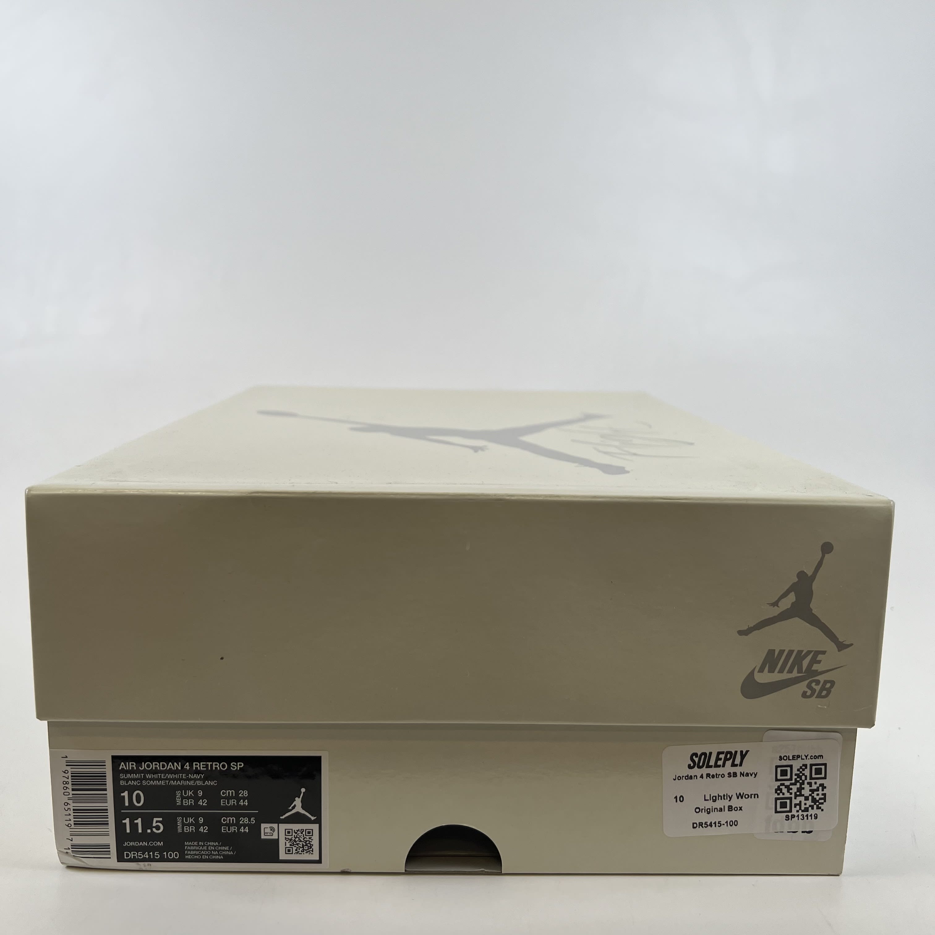 SP13119 Jordan 4 Retro SB Navy