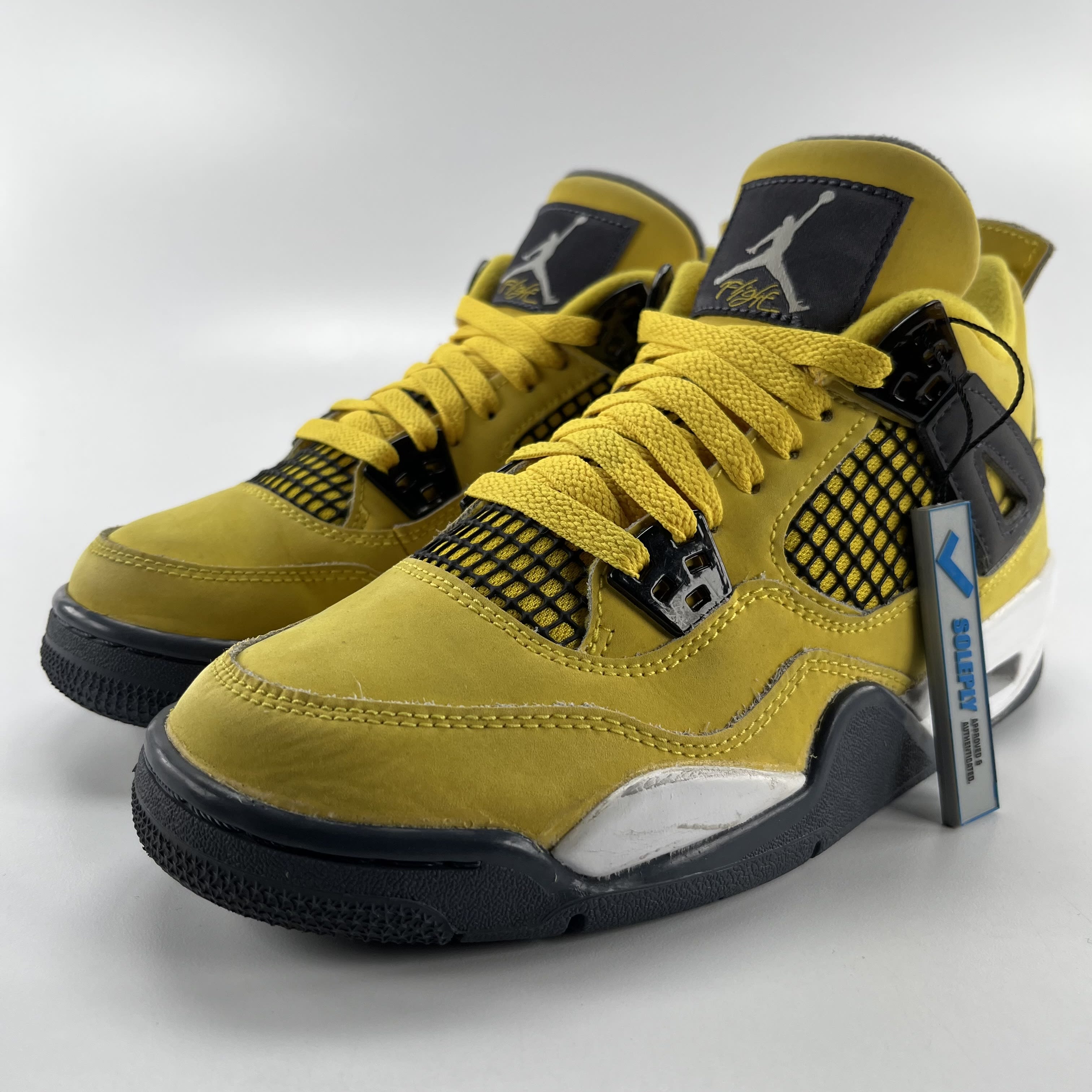 800114 Jordan 4 Retro Lightning (2021) (GS)