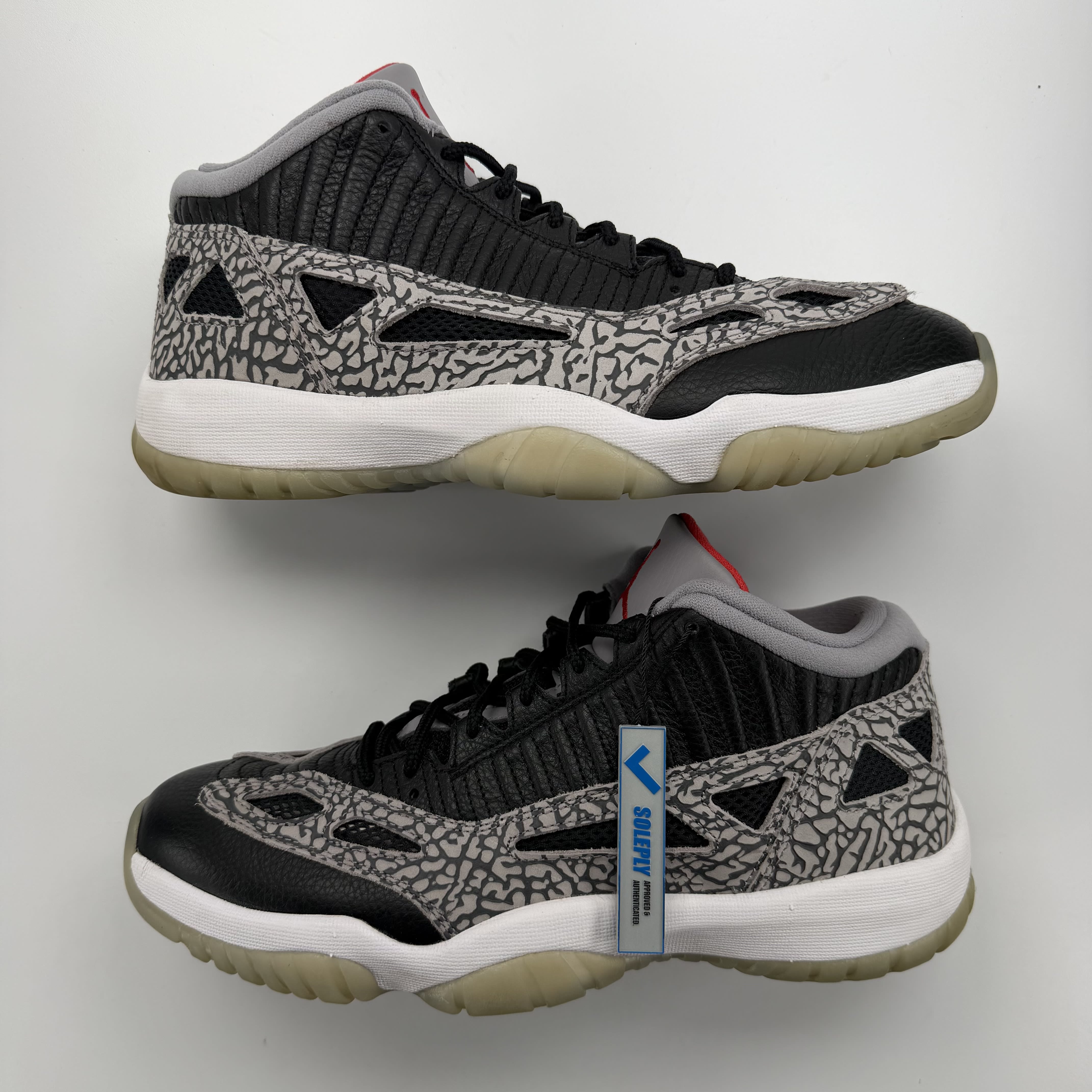 680249 Jordan 11 Retro Low IE Black Cement