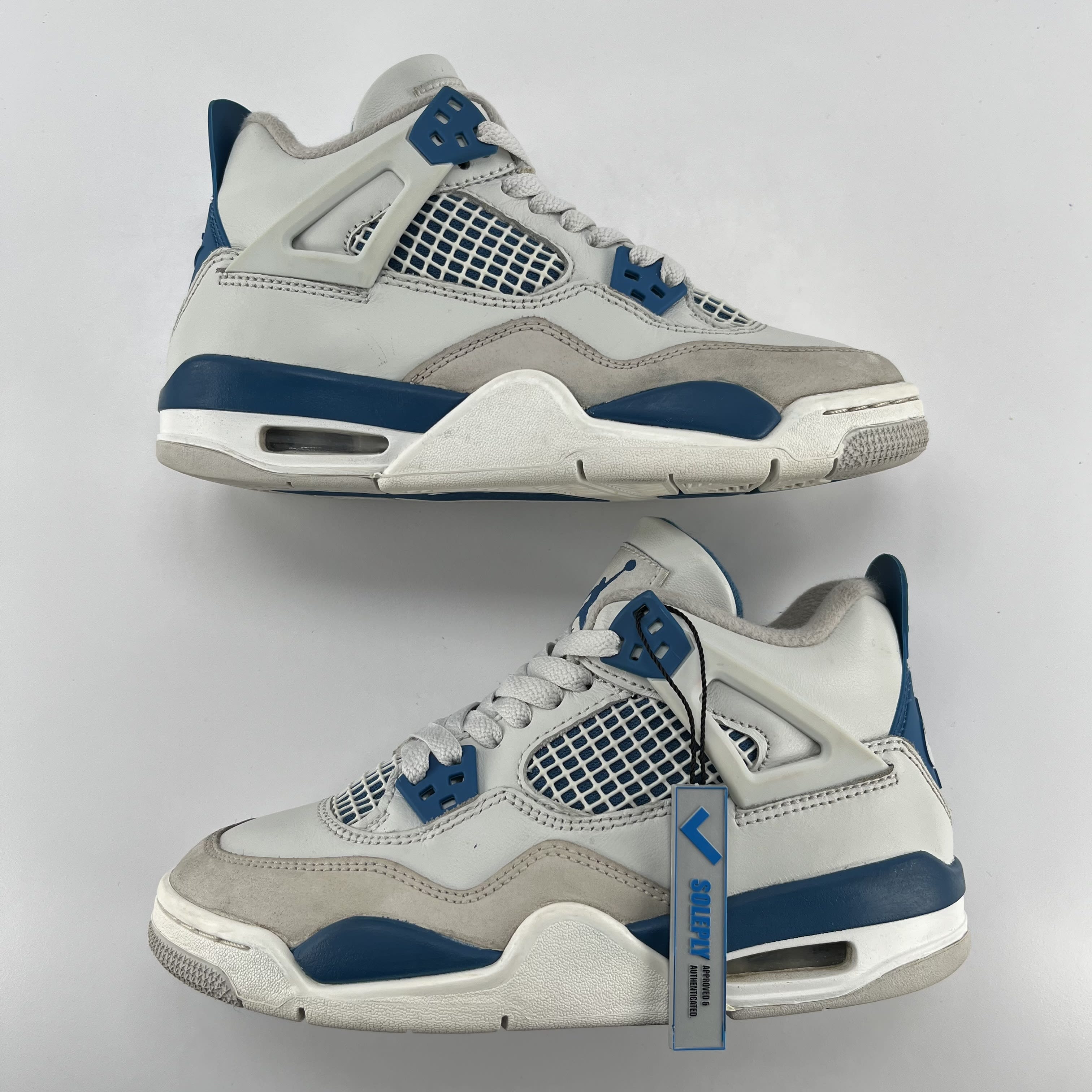 641892 Jordan 4 Retro Military Blue (2024) (GS)