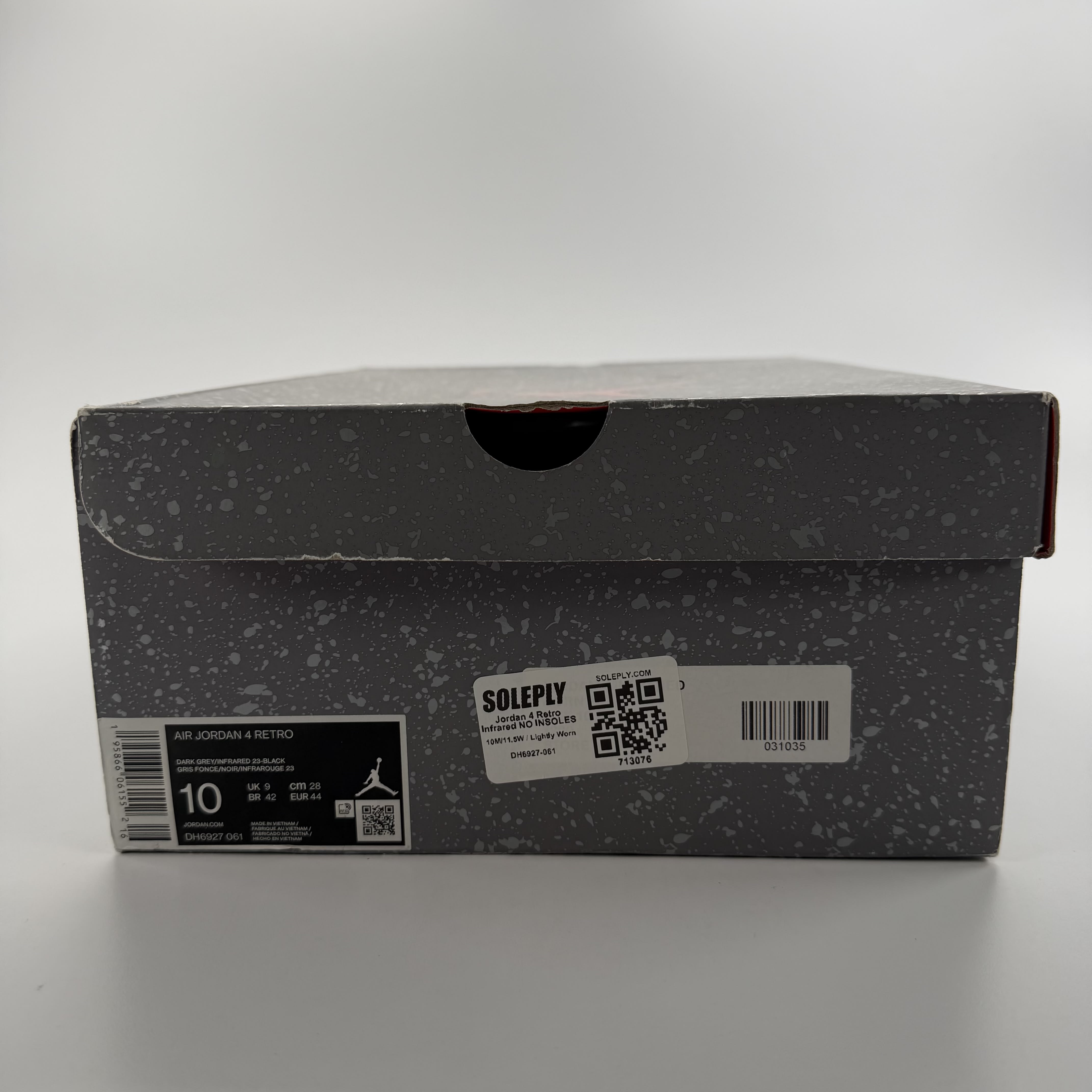 713076 Jordan 4 Retro Infrared