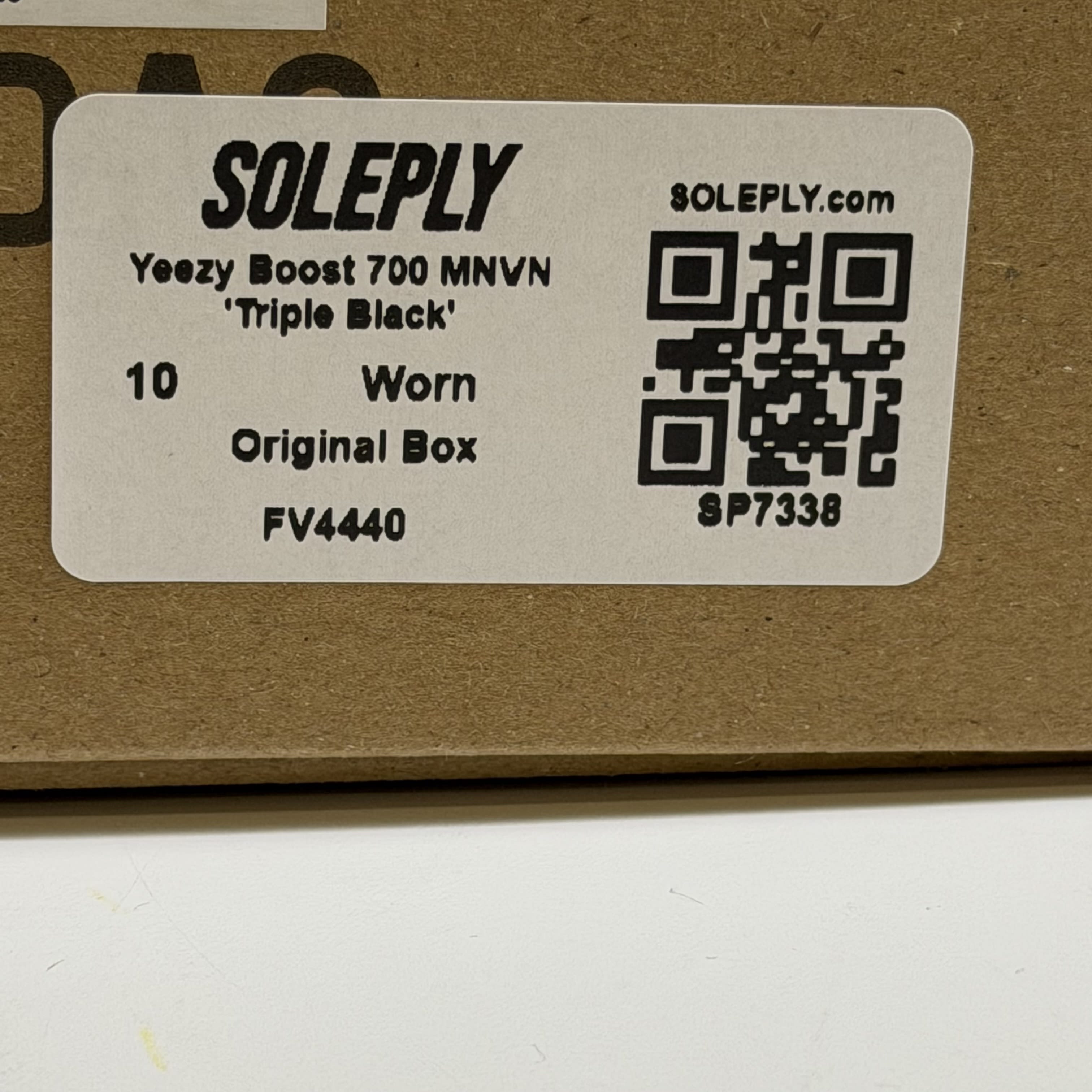 SP7338 Yeezy Boost 700 MNVN 'Triple Black'