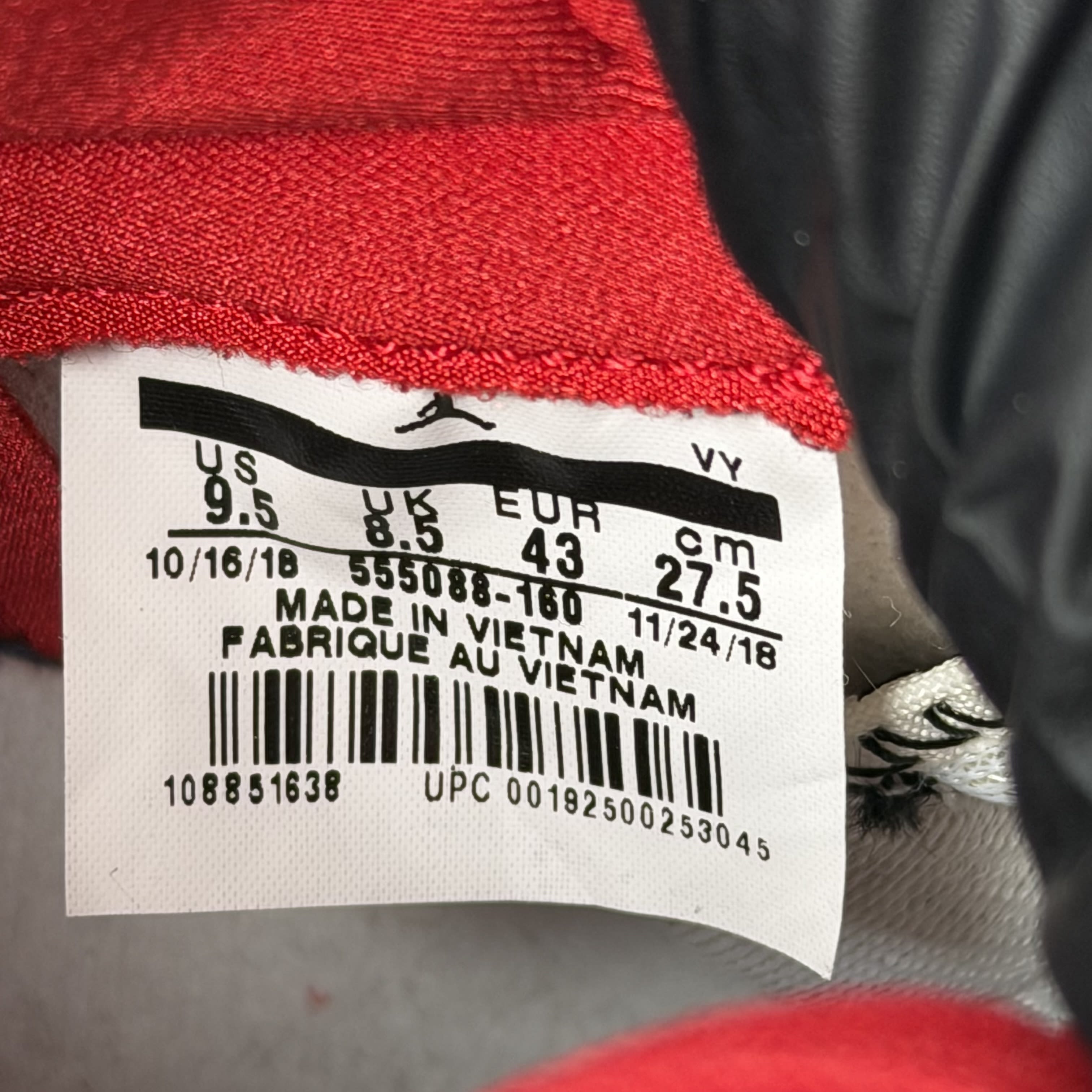 519030 Jordan 1 Retro High Phantom Gym Red