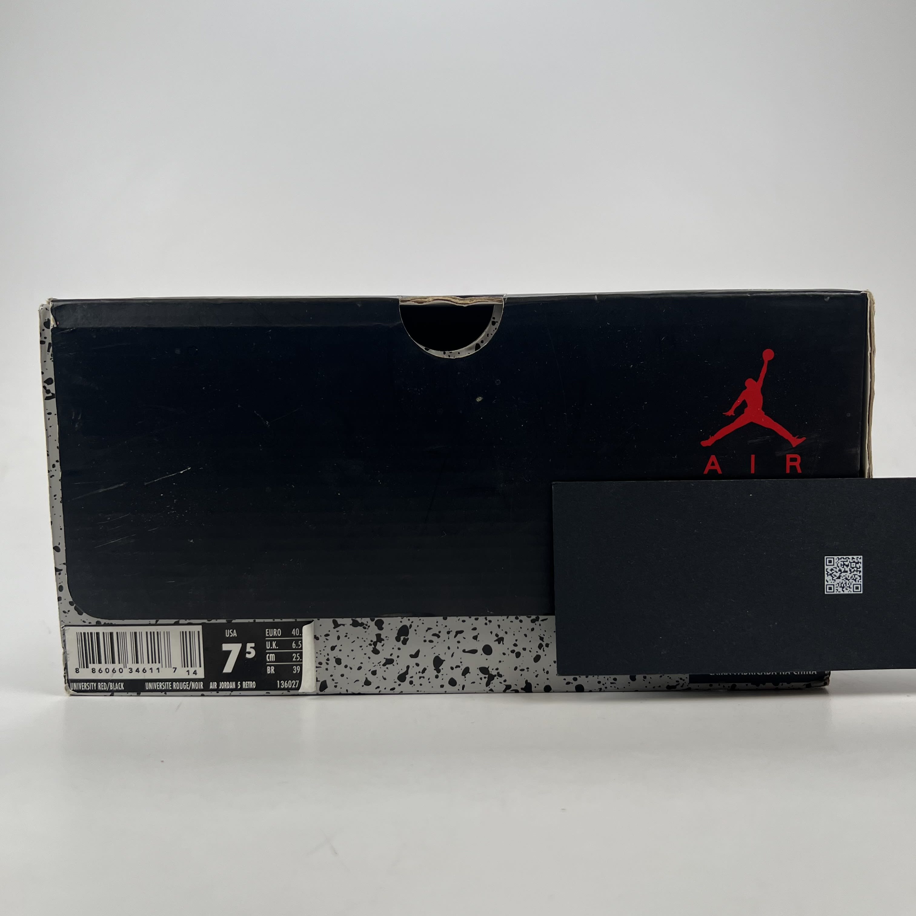 SP5005 Jordan 5 Retro Red Suede