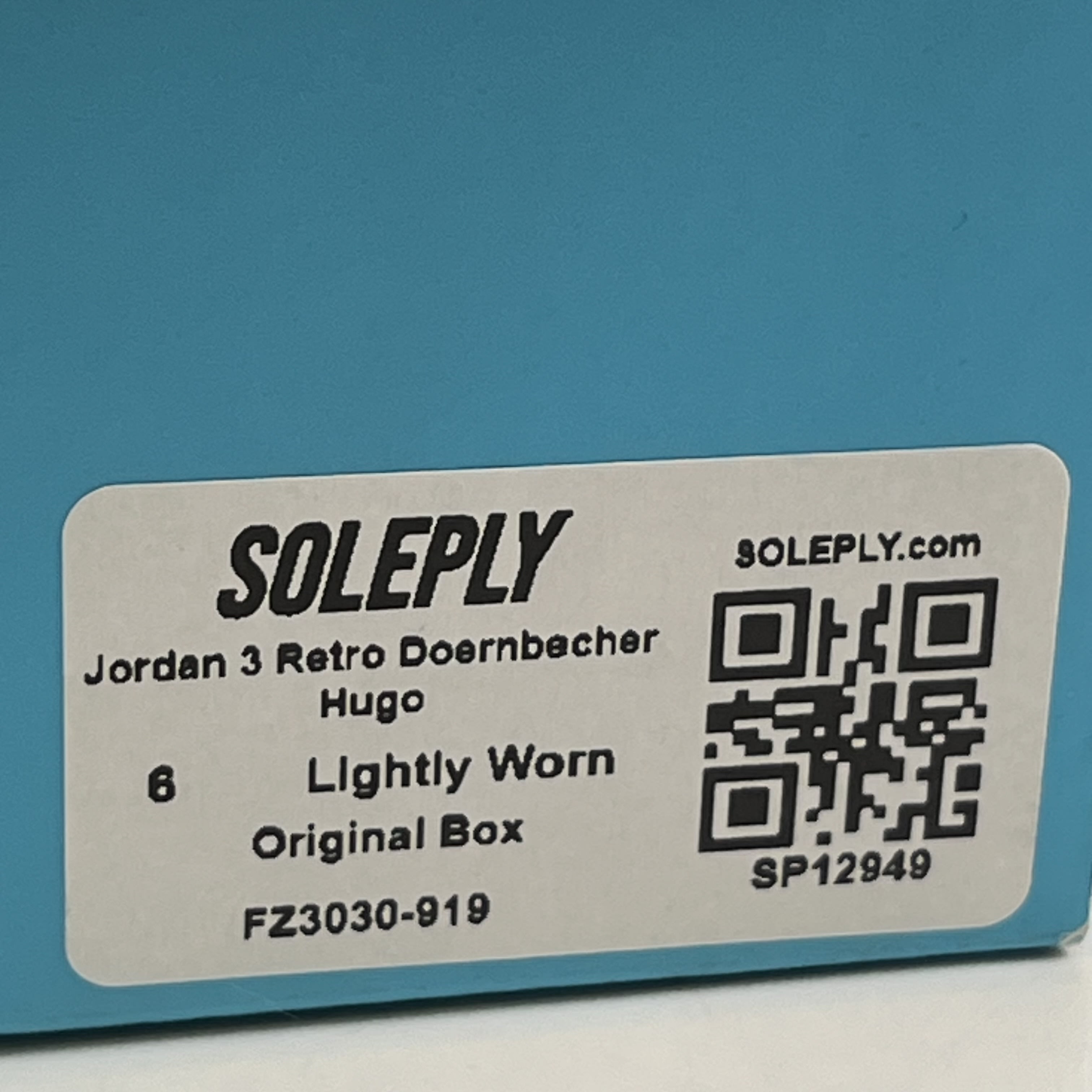 SP12949 Jordan 3 Retro Doernbecher Hugo