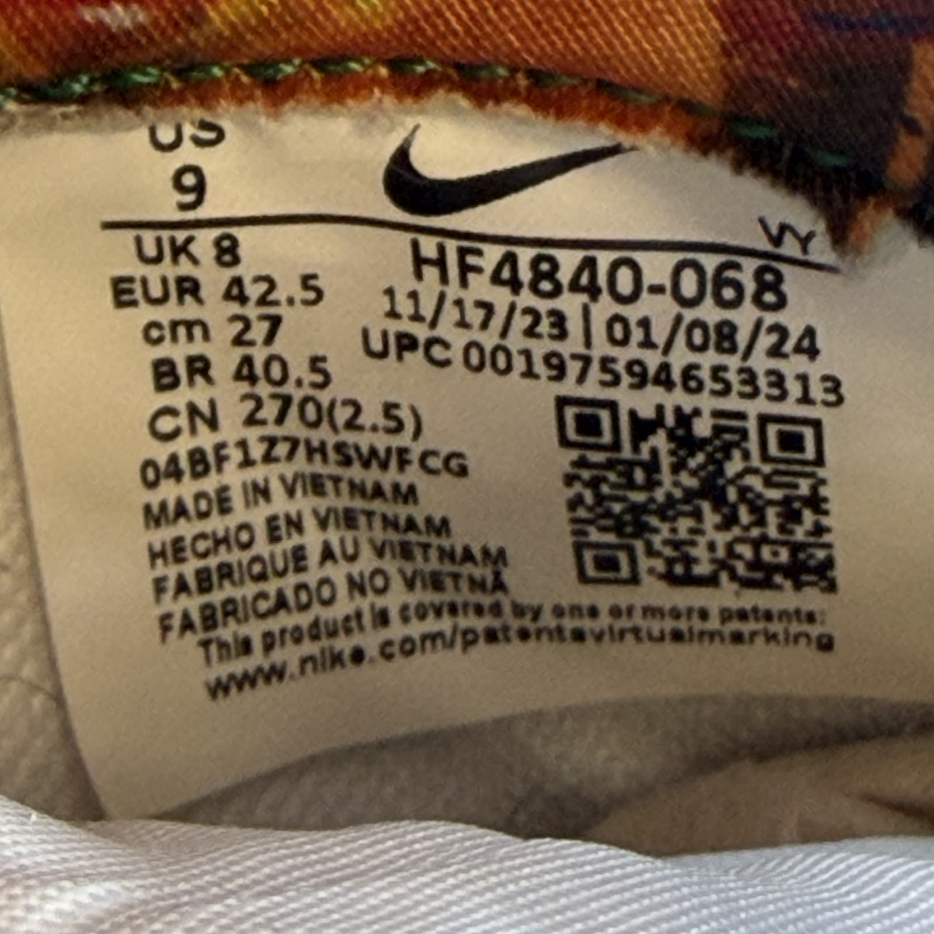 SP7199 Nike Dunk Low Retro Premium Philly