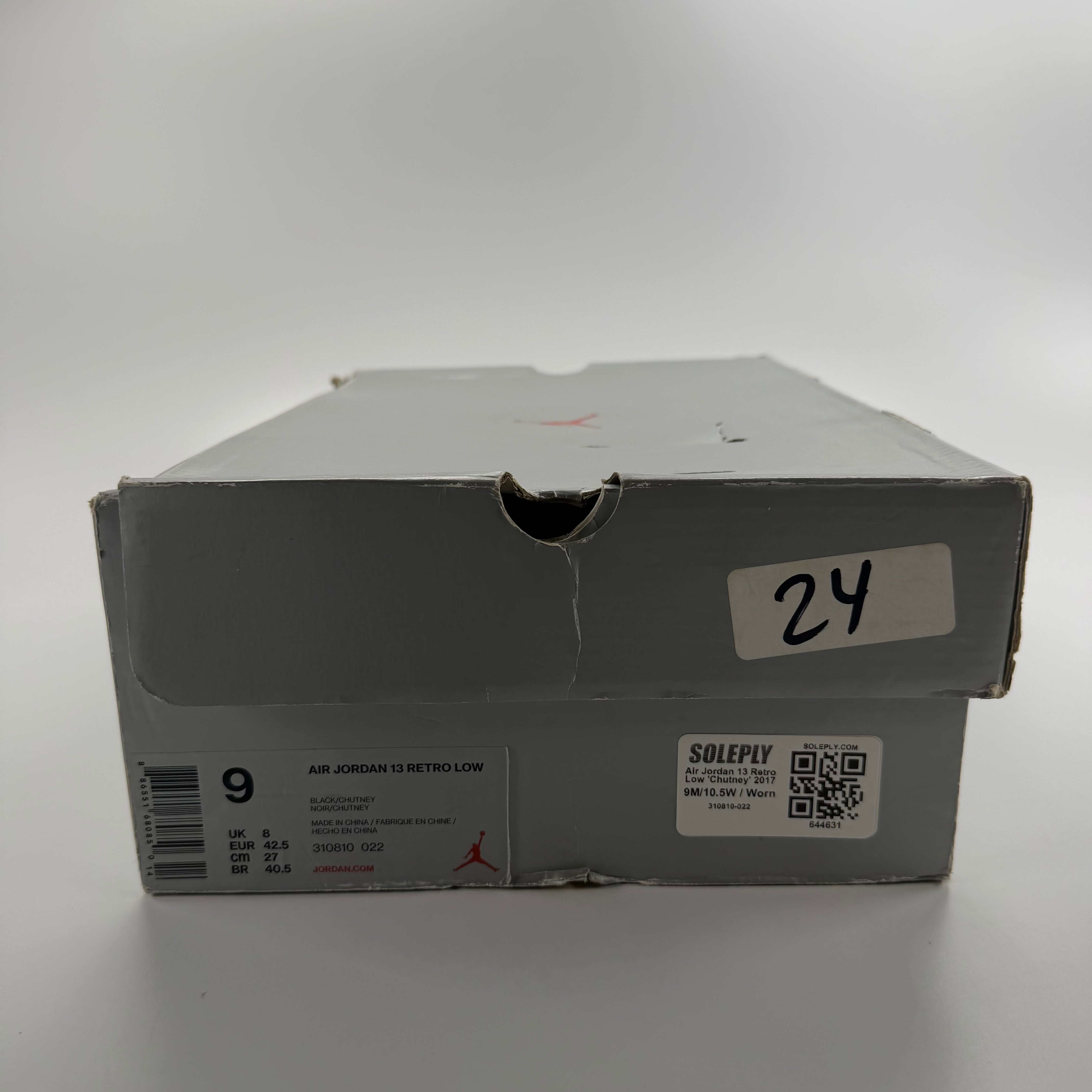 644631 Air Jordan 13 Retro Low 'Chutney' 2017