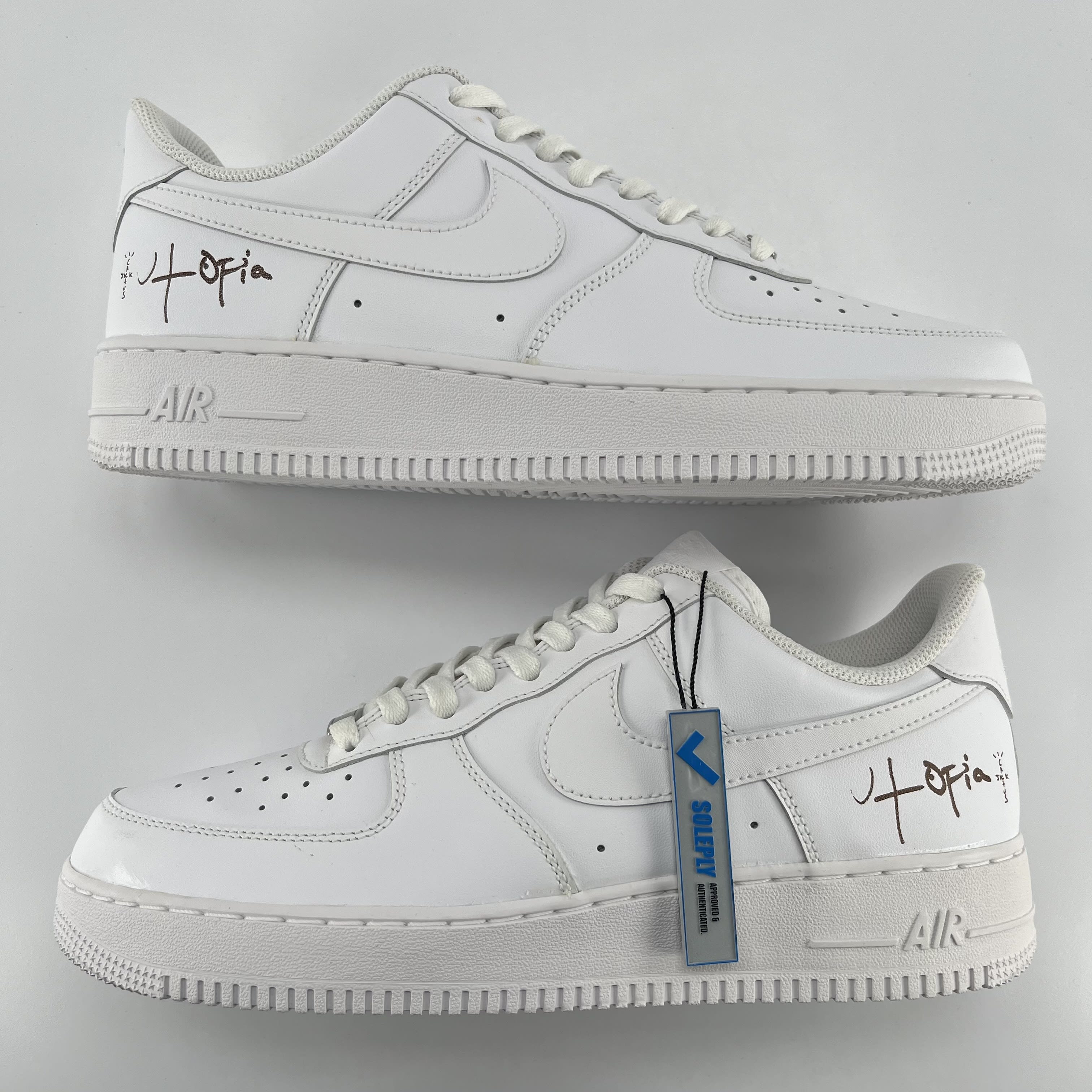 517148 Nike Air Force 1 Low '07 White (Travis Scott Cactus Jack Utopia Edition)