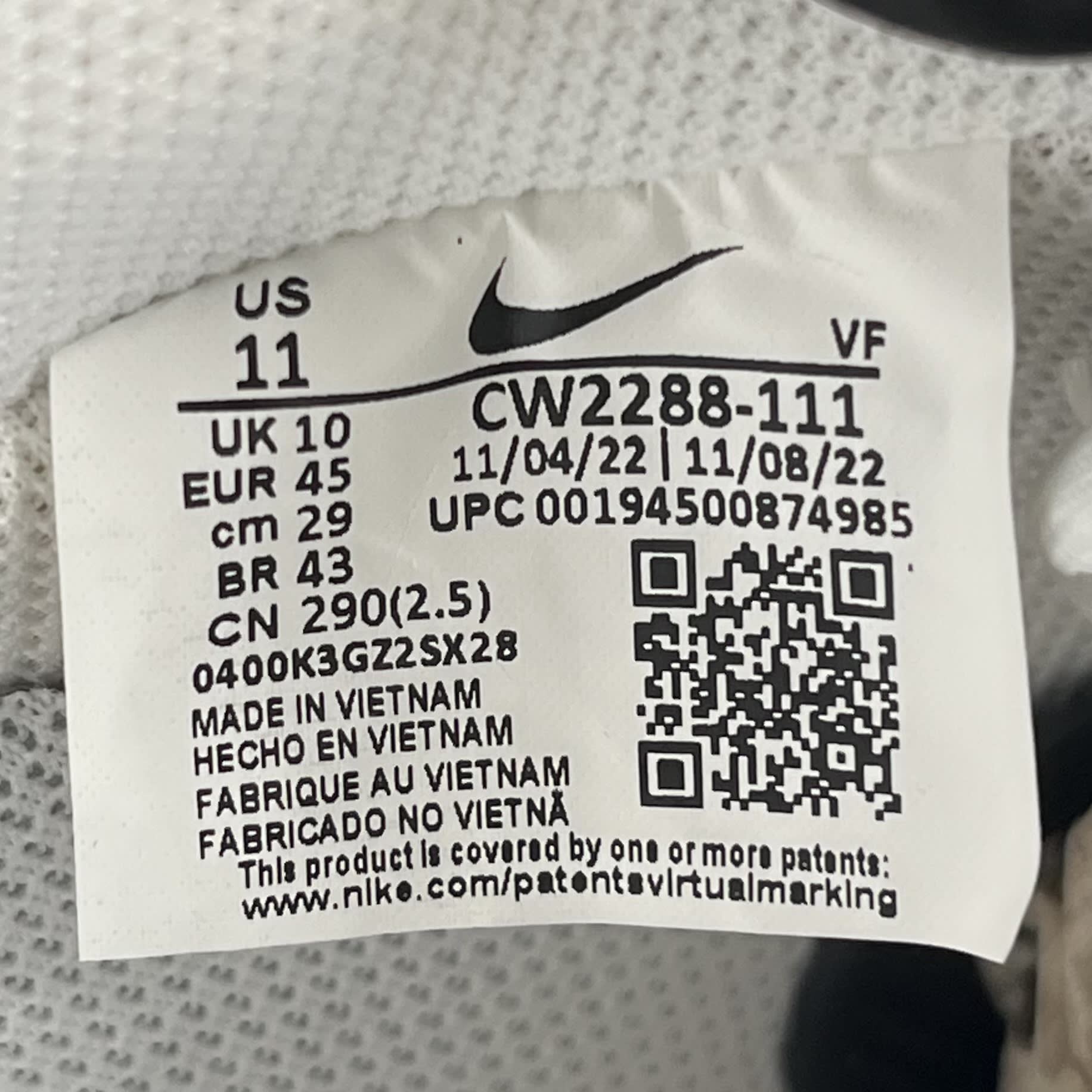 517148 Nike Air Force 1 Low '07 White (Travis Scott Cactus Jack Utopia Edition)