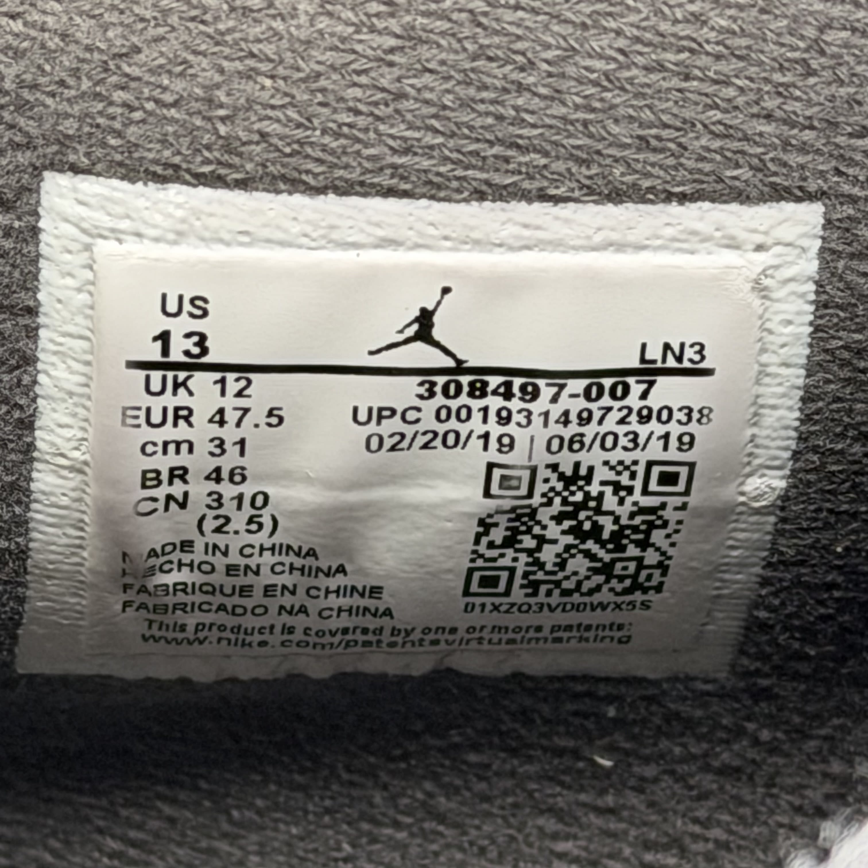 714101 Jordan 4 Retro Cool Grey (2019)