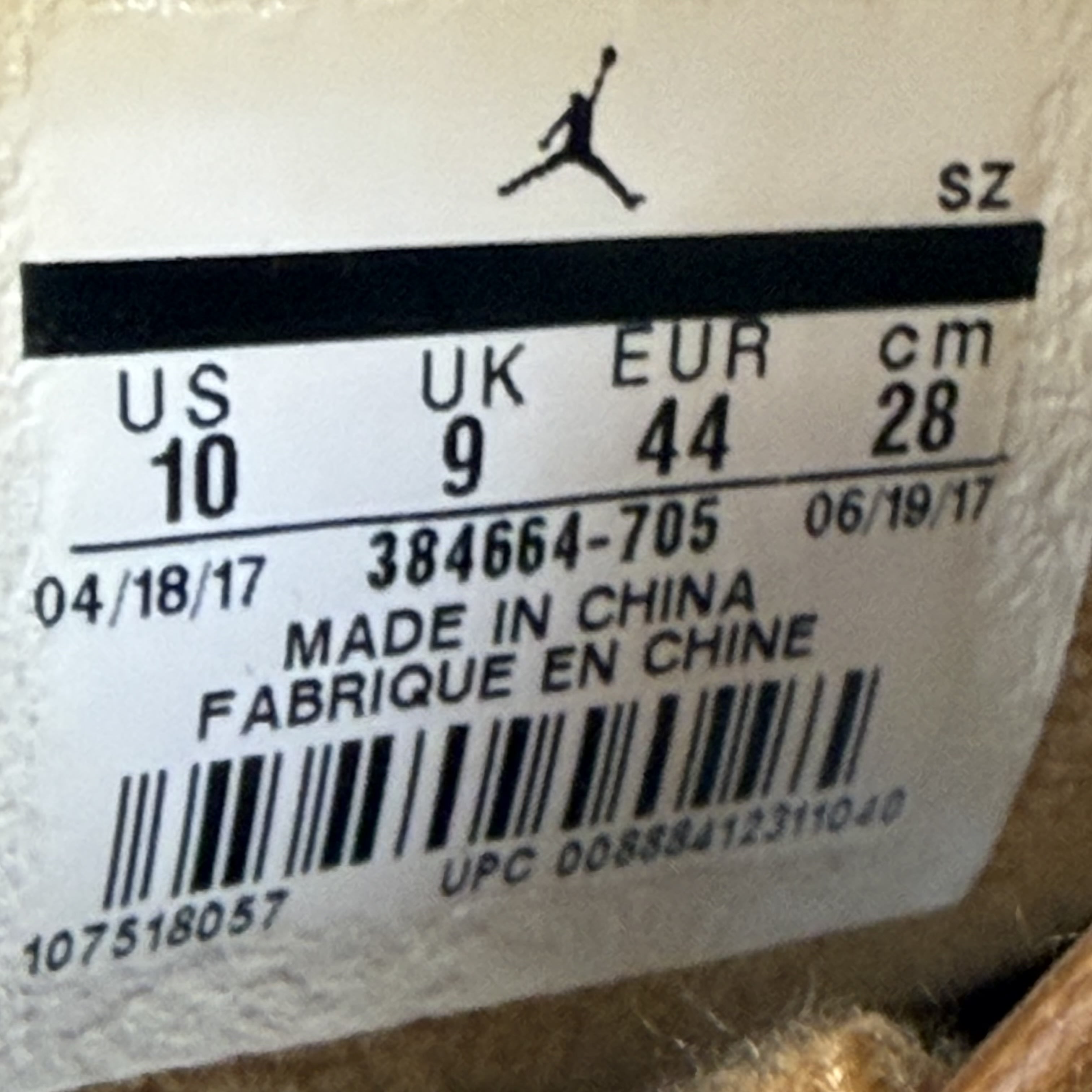 SP7627 Jordan 6 Retro Wheat