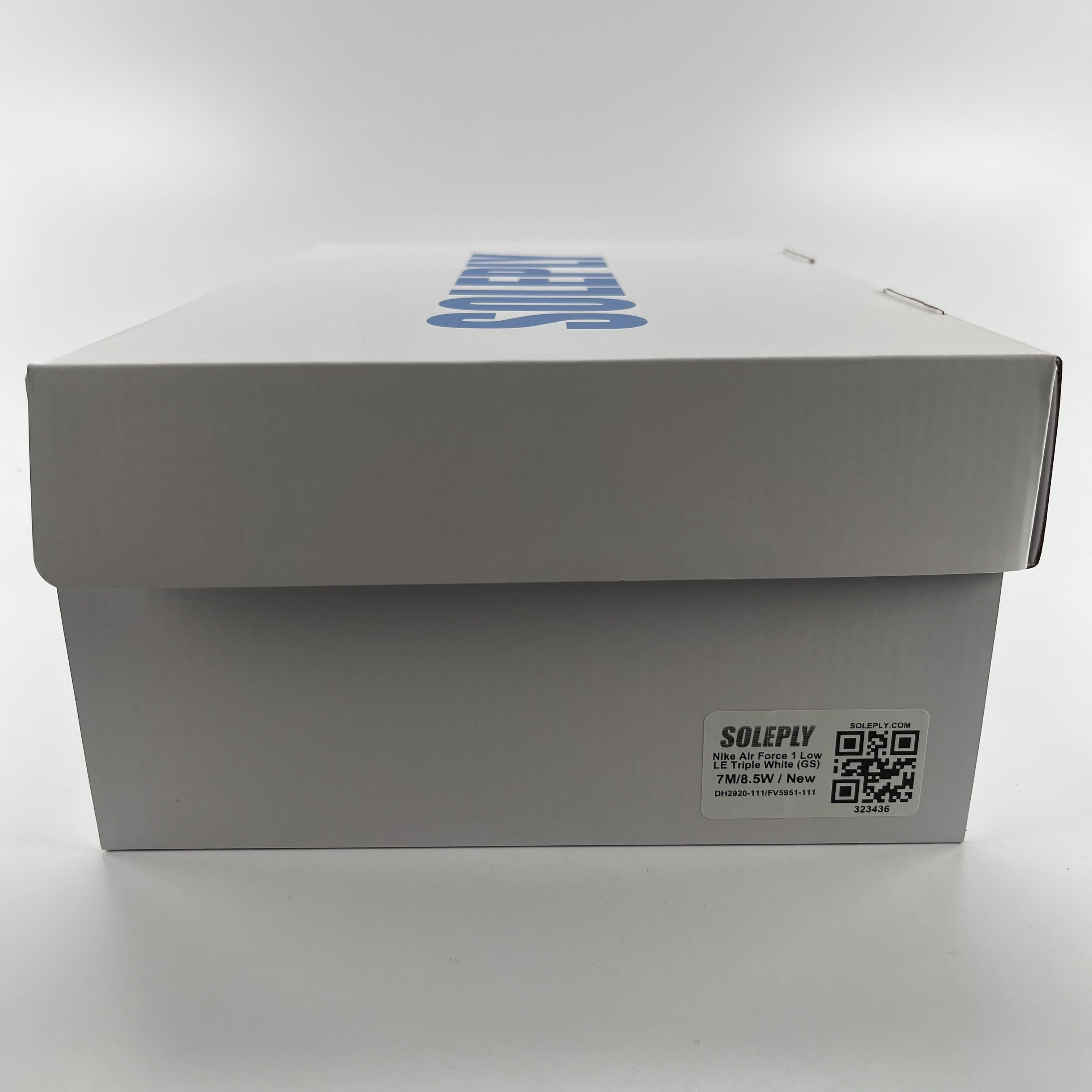 [323436] Nike Air Force 1 Low LE Triple White (GS)
