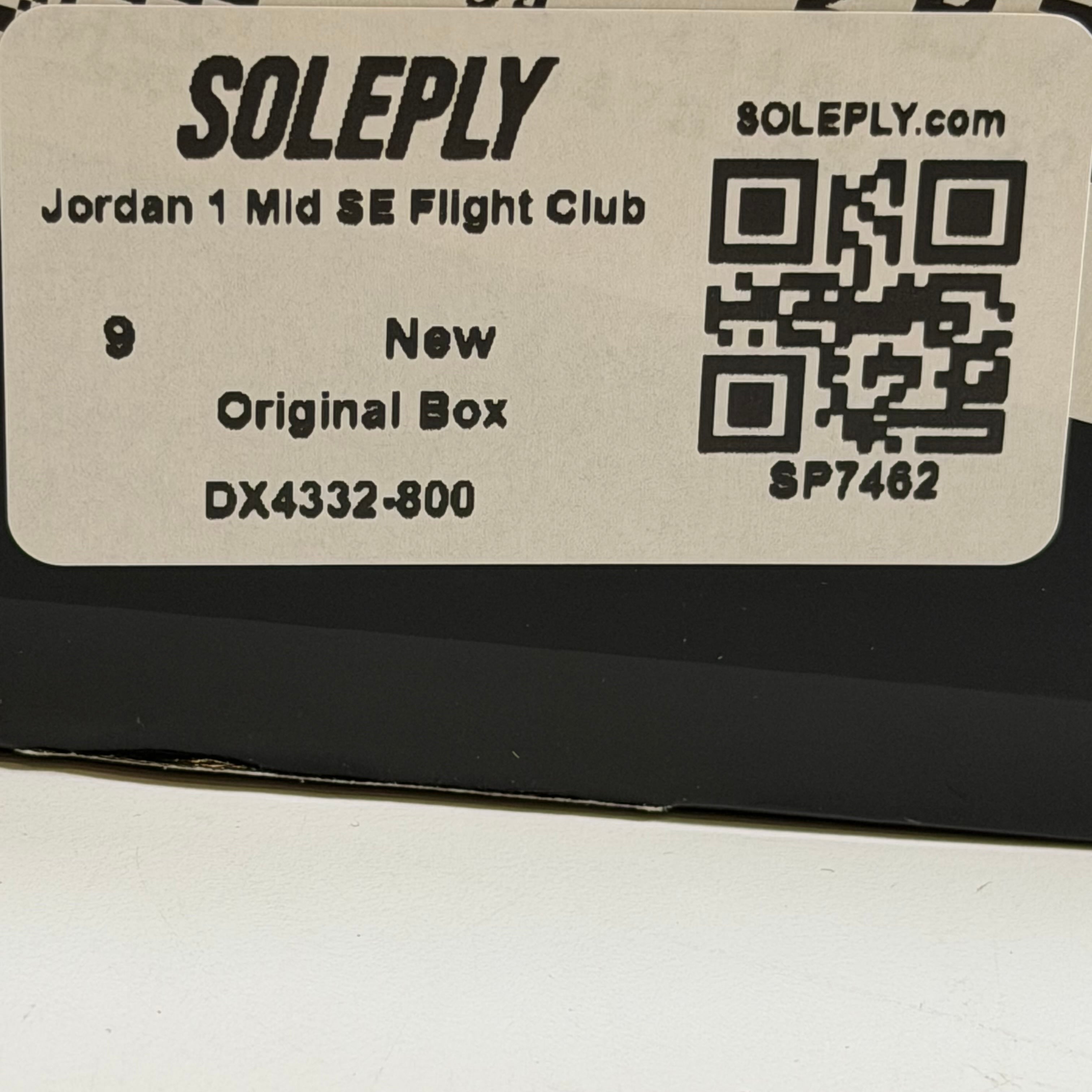 SP7462 Jordan 1 Mid SE Flight Club
