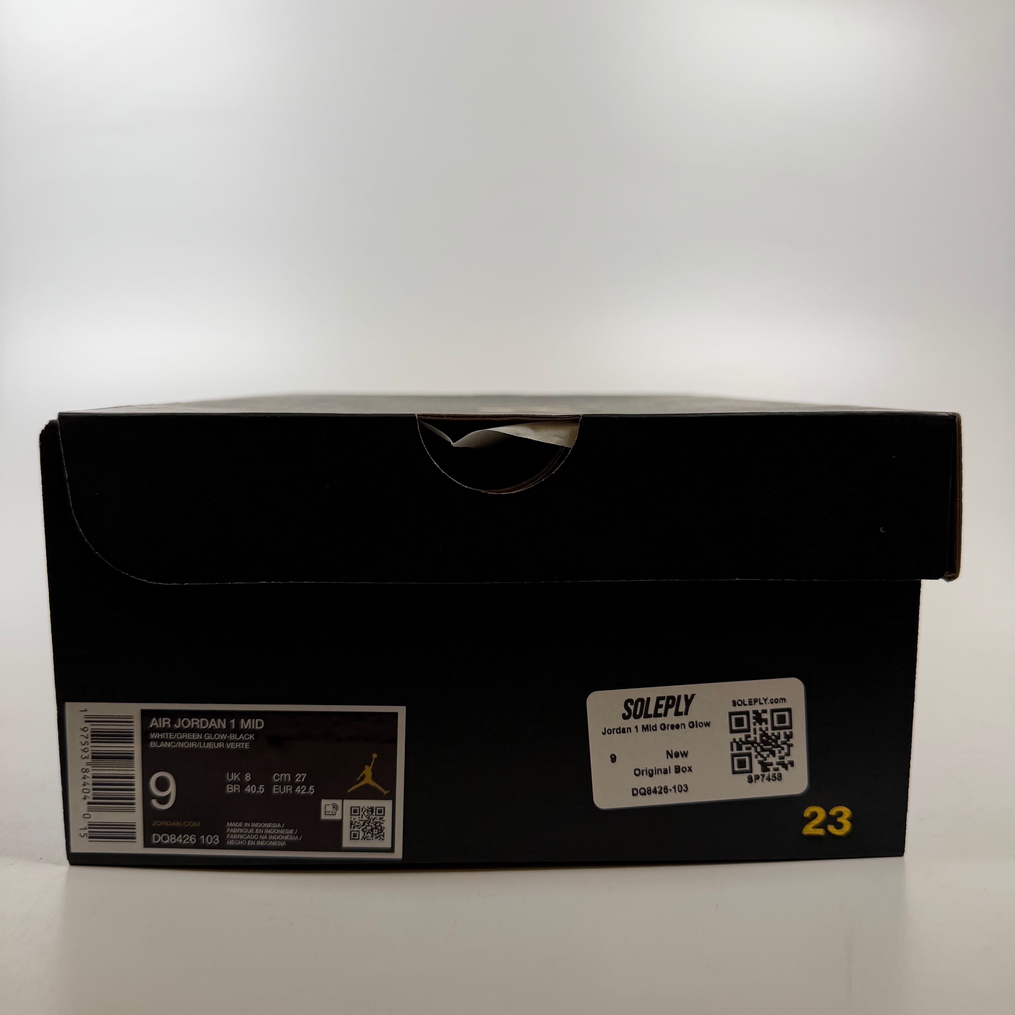 SP7458 Jordan 1 Mid Green Glow