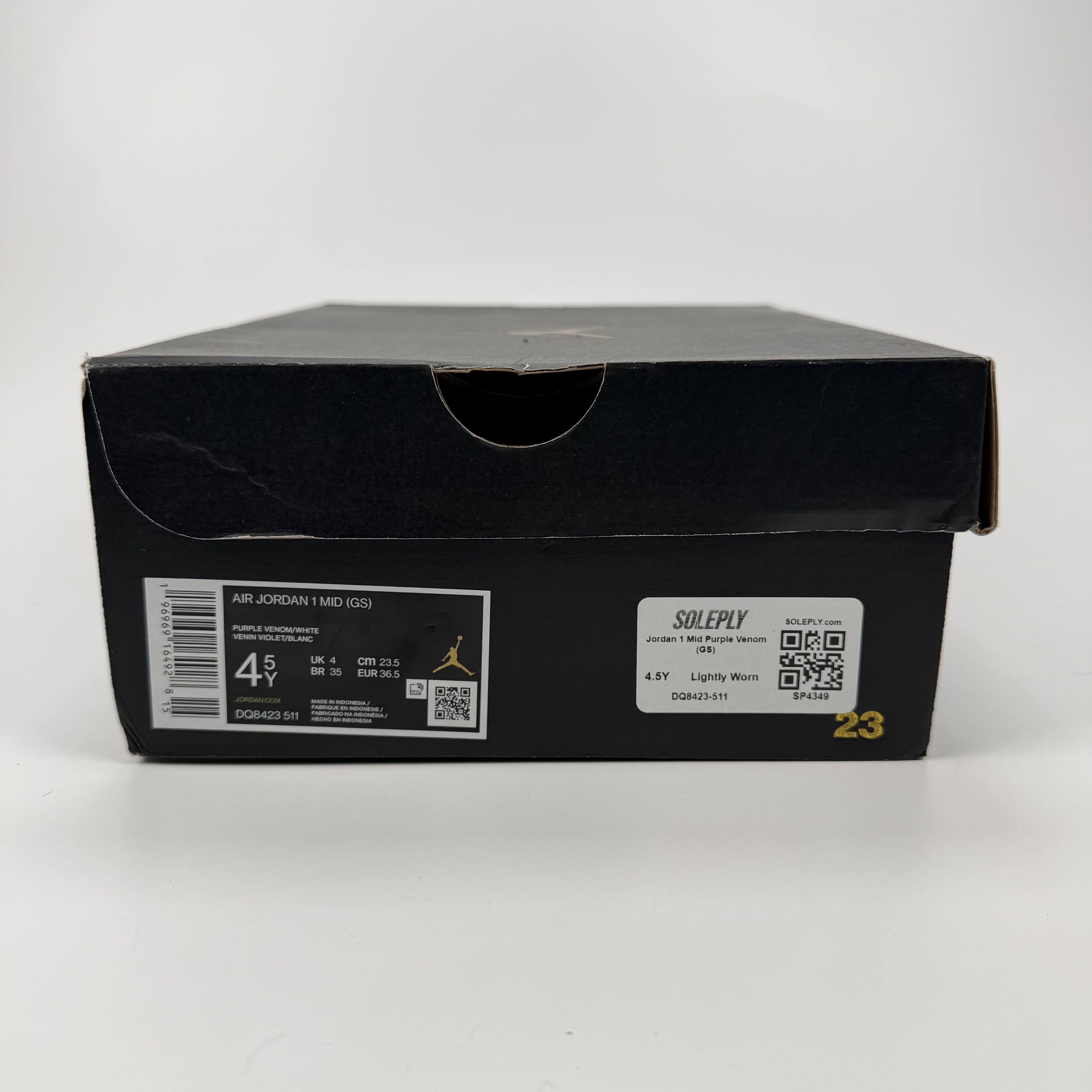 SP4349 Jordan 1 Mid Purple Venom (GS)