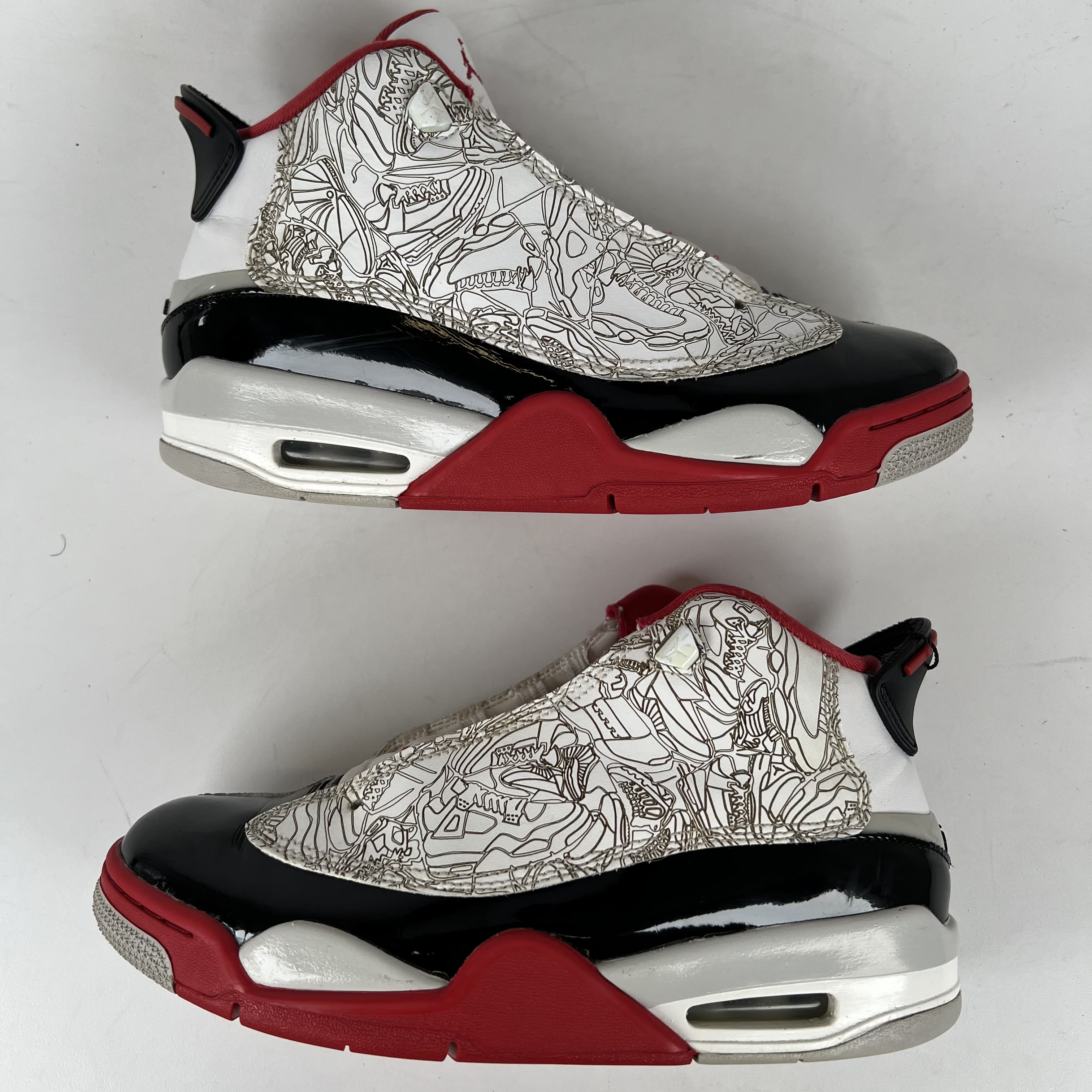 SP3684 Jordan Dub Zero White Varsity Red (2022) (GS)
