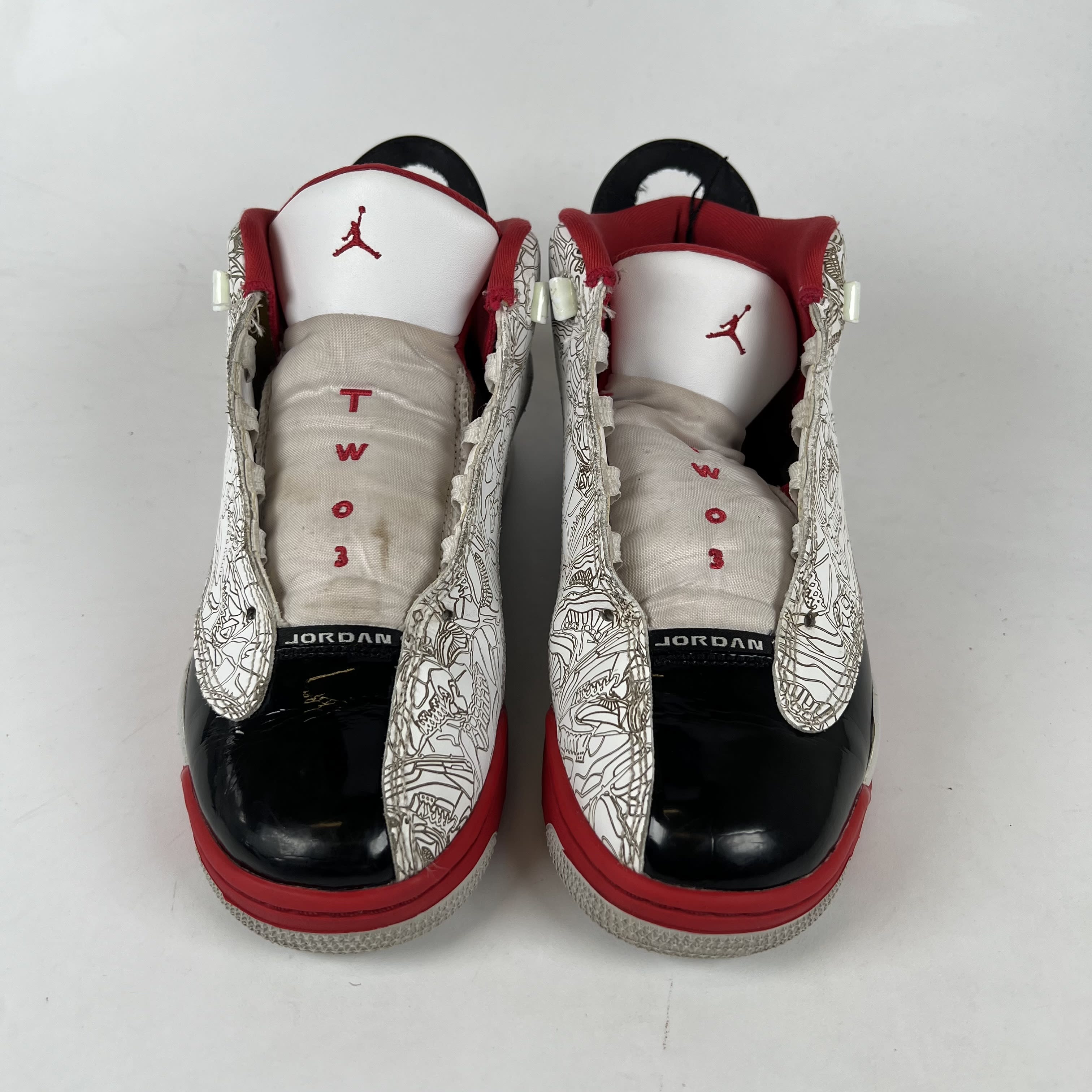 SP3684 Jordan Dub Zero White Varsity Red (2022) (GS)