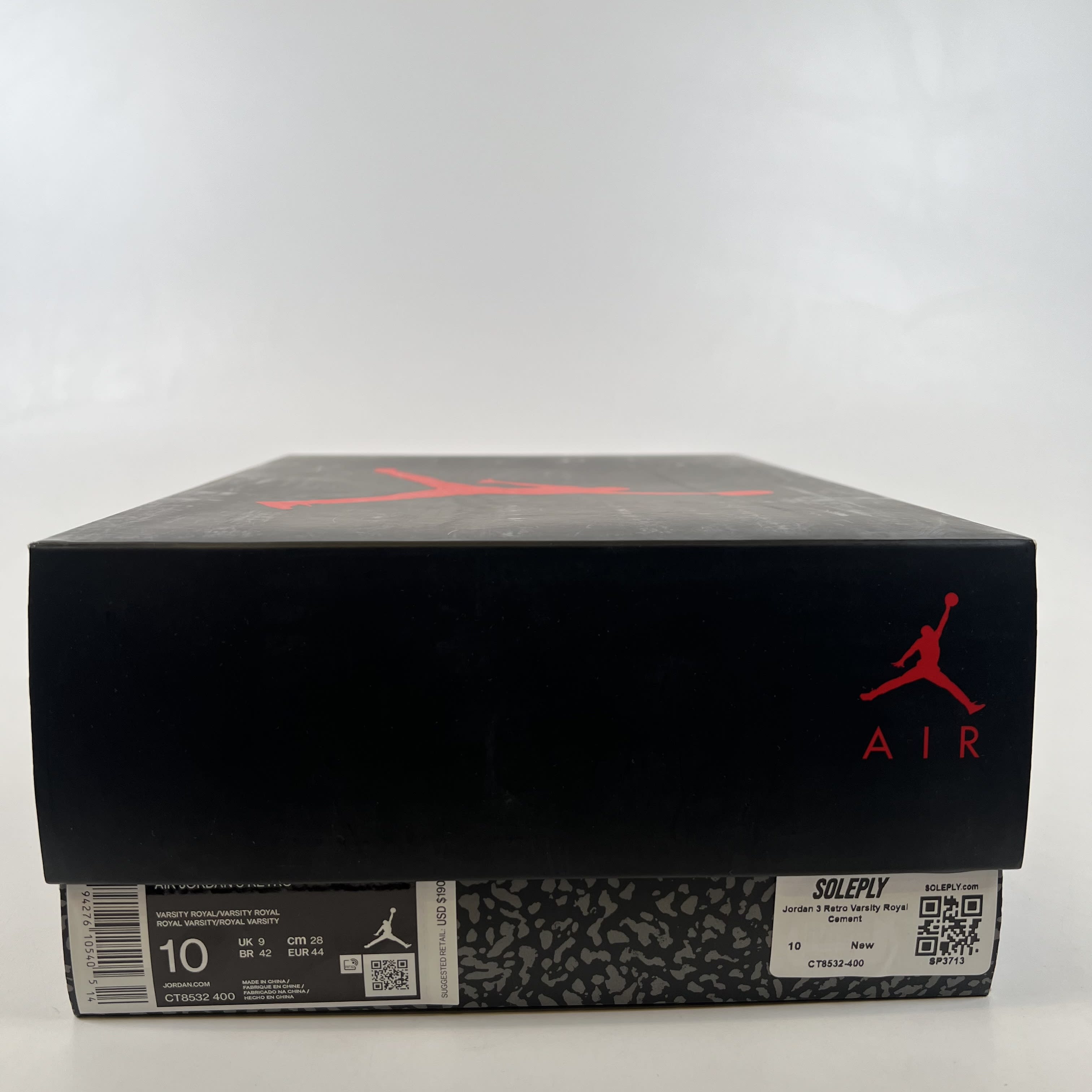 [SP3713] Jordan 3 Retro Varsity Royal Cement