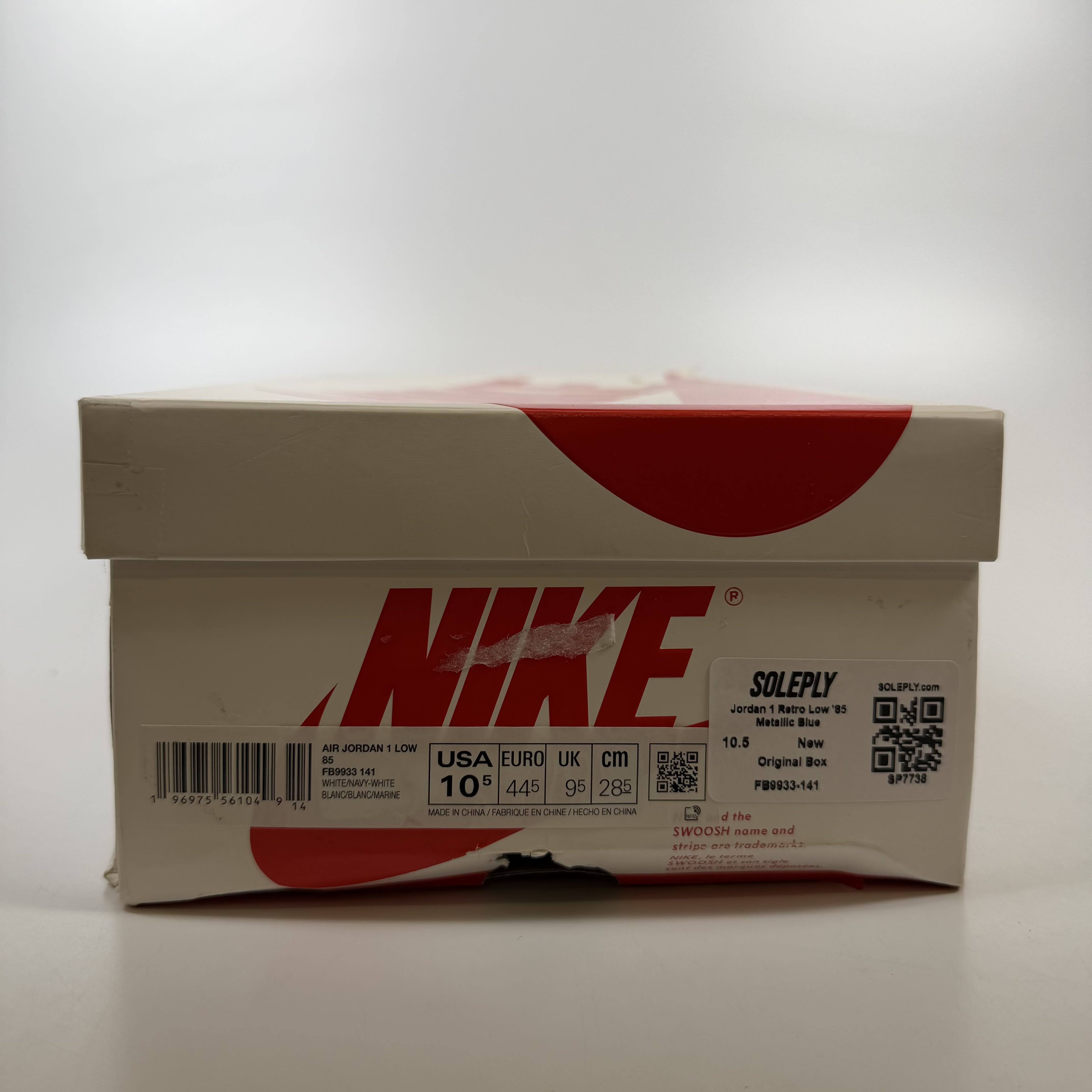 SP7738 Jordan 1 Retro Low '85 Metallic Blue