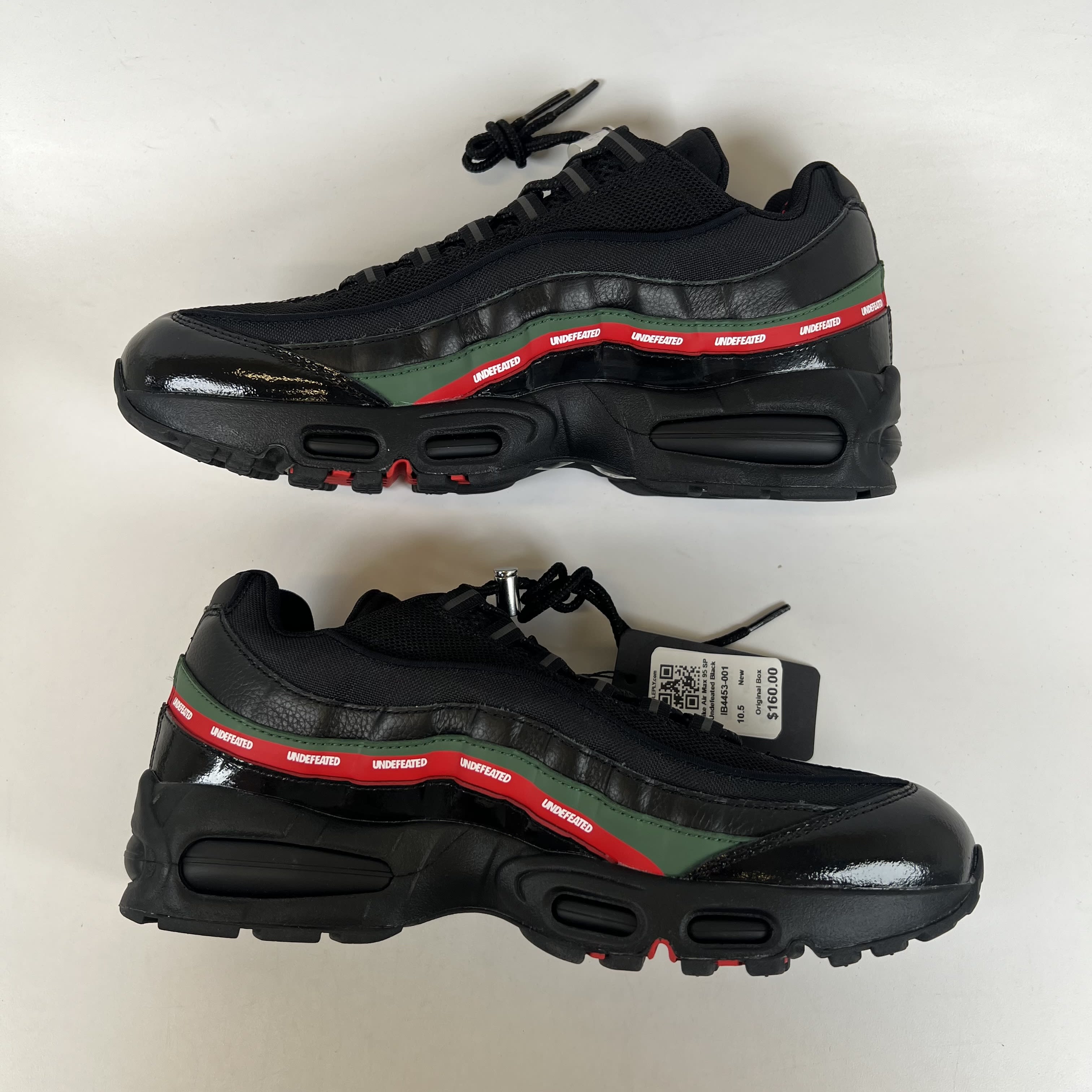 753861 Nike Air Max 95 SP Undefeated Black