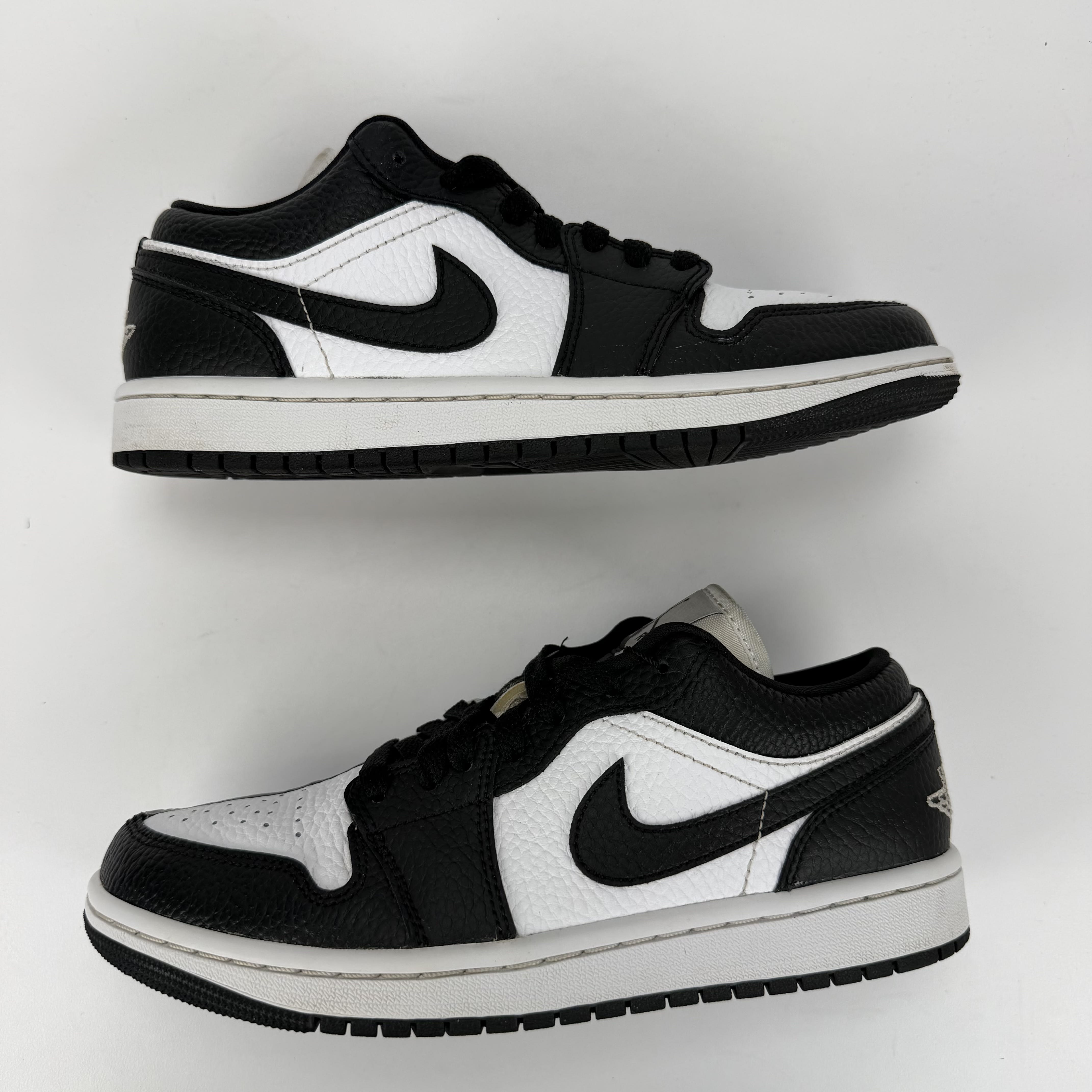 SP4448 Jordan 1 Low SE Homage Split White Black (Women's)