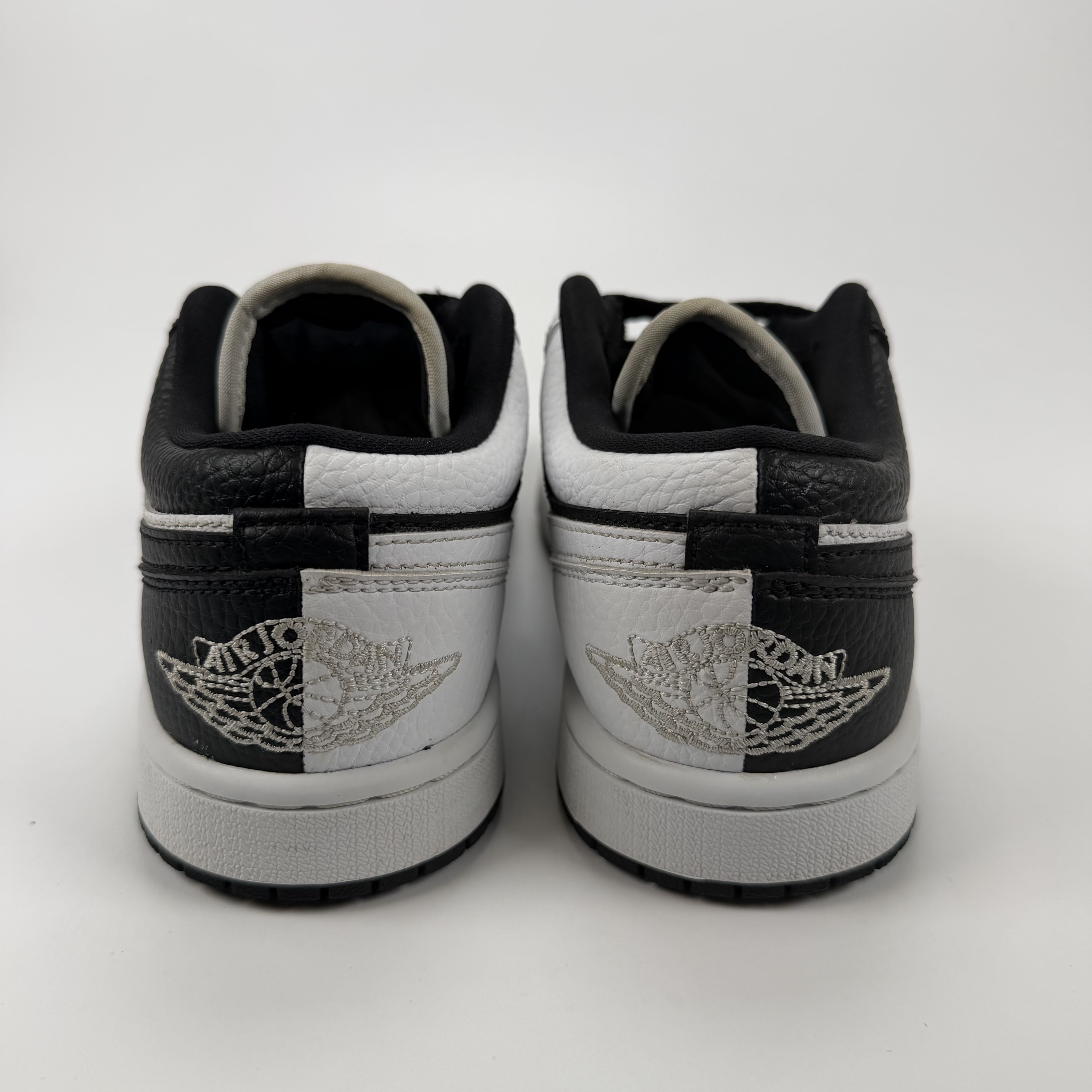 SP4448 Jordan 1 Low SE Homage Split White Black (Women's)