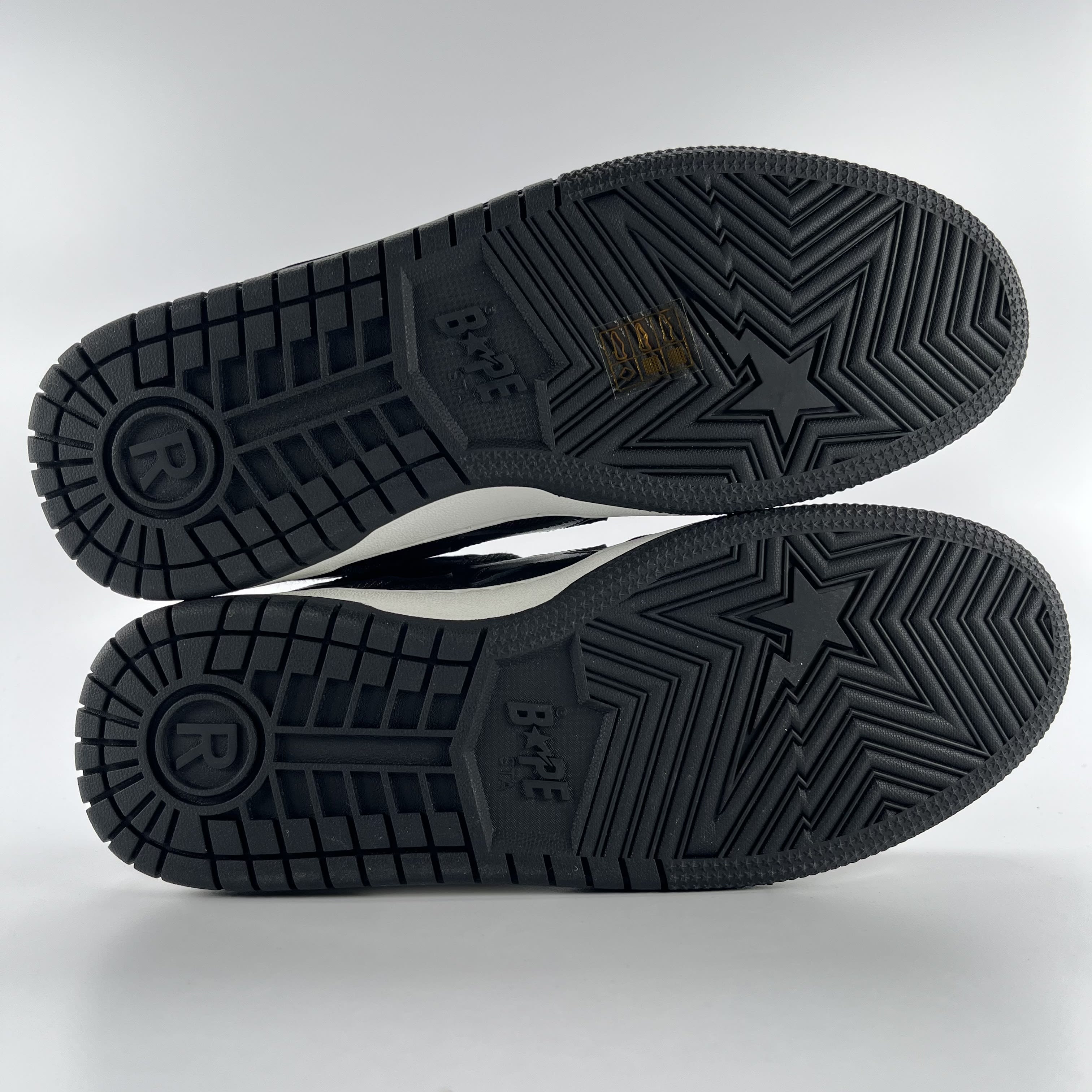 261444 A Bathing Ape Sk8 Sta Black Denim