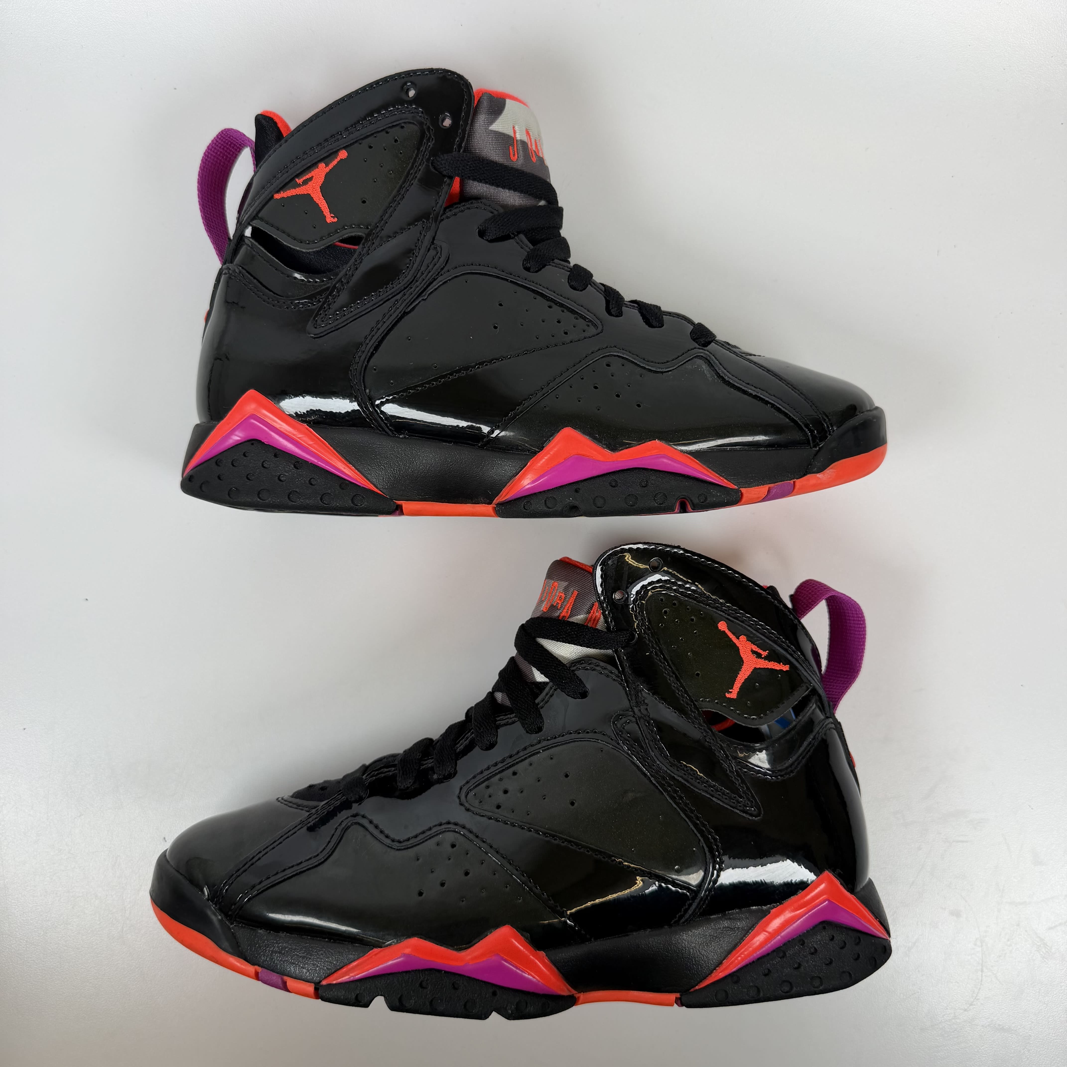 SP7417 Jordan 7 Retro Black Patent (Women's)
