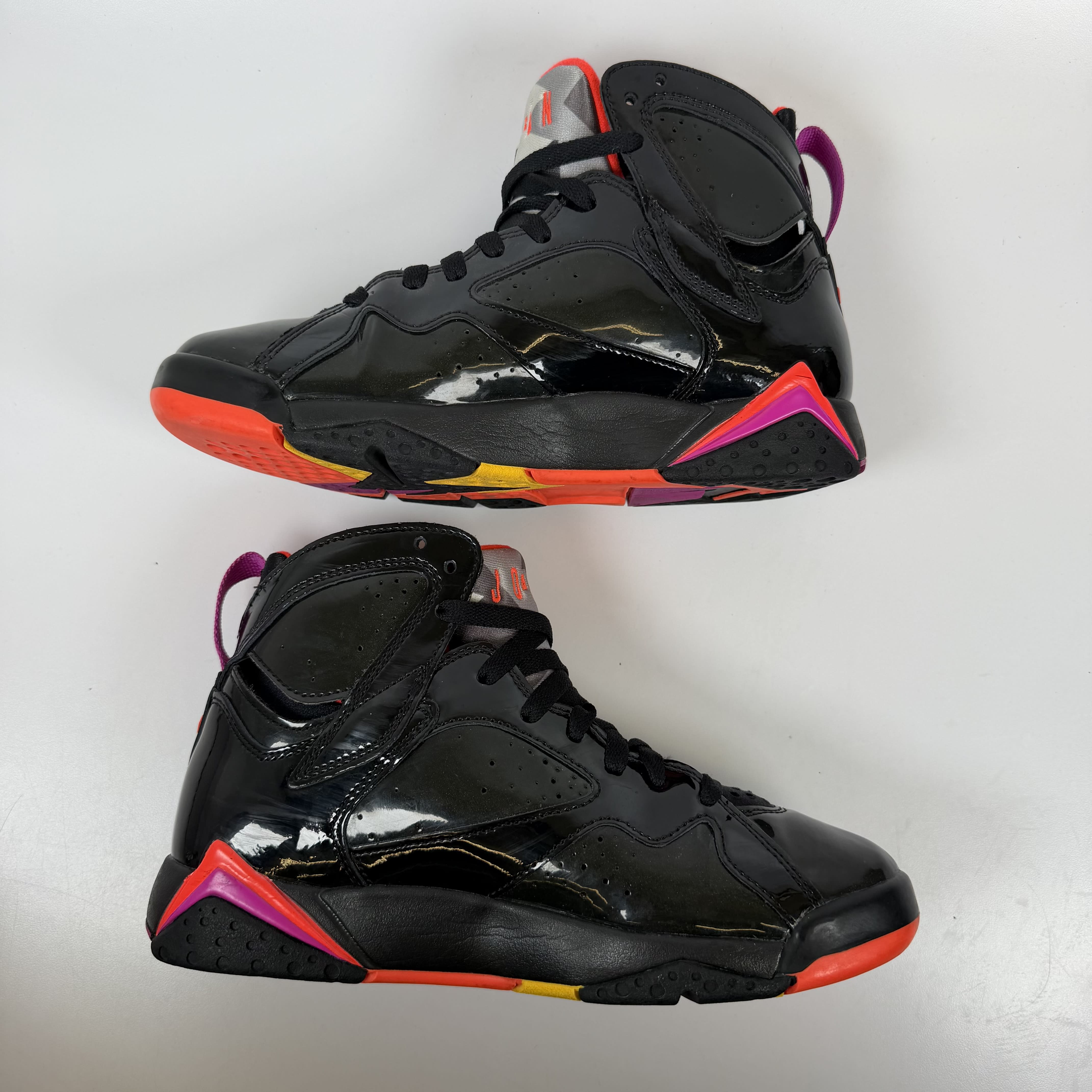 SP7417 Jordan 7 Retro Black Patent (Women's)