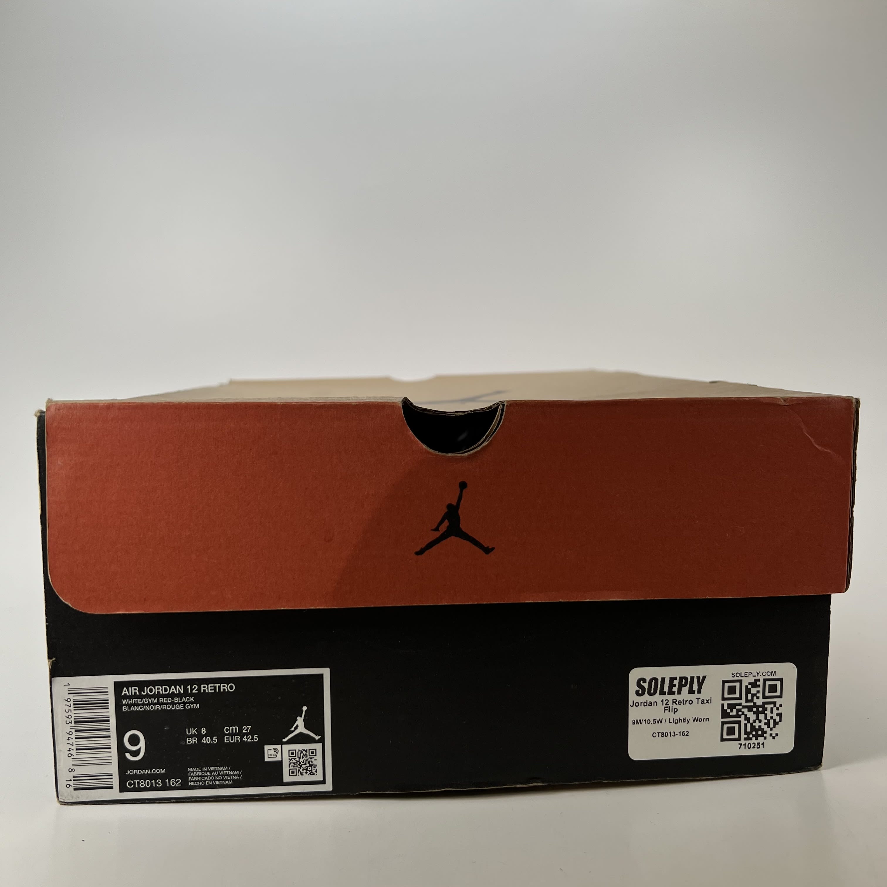 710251 Jordan 12 Retro Taxi Flip