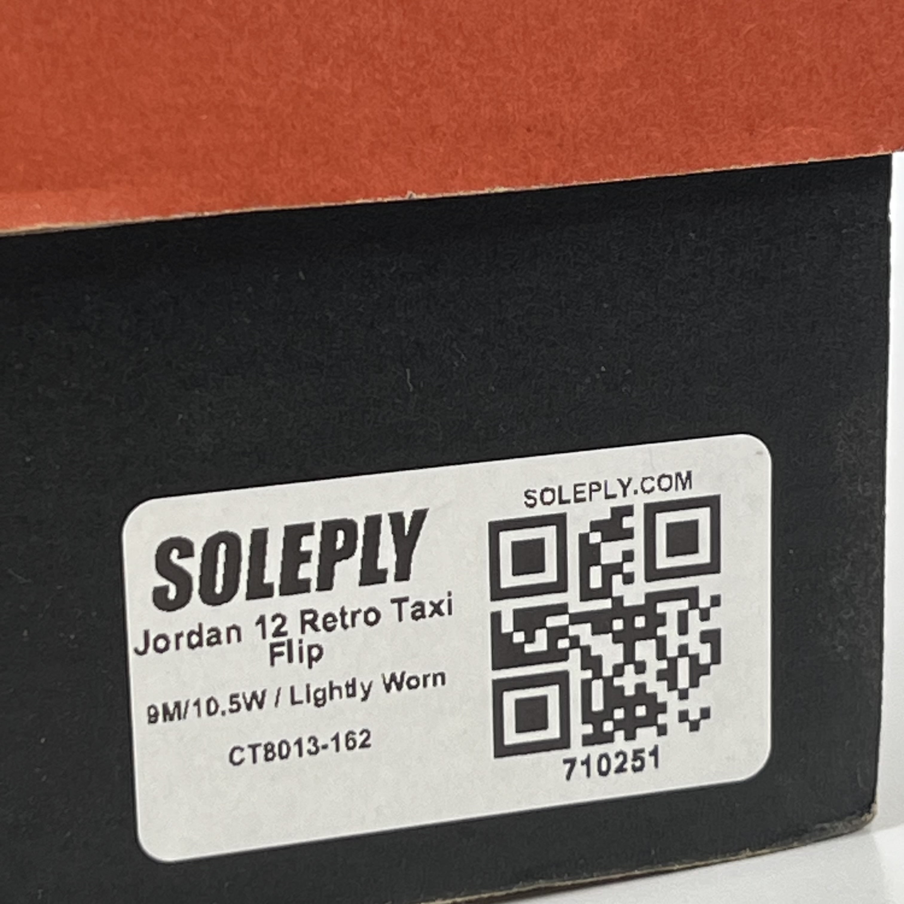 710251 Jordan 12 Retro Taxi Flip