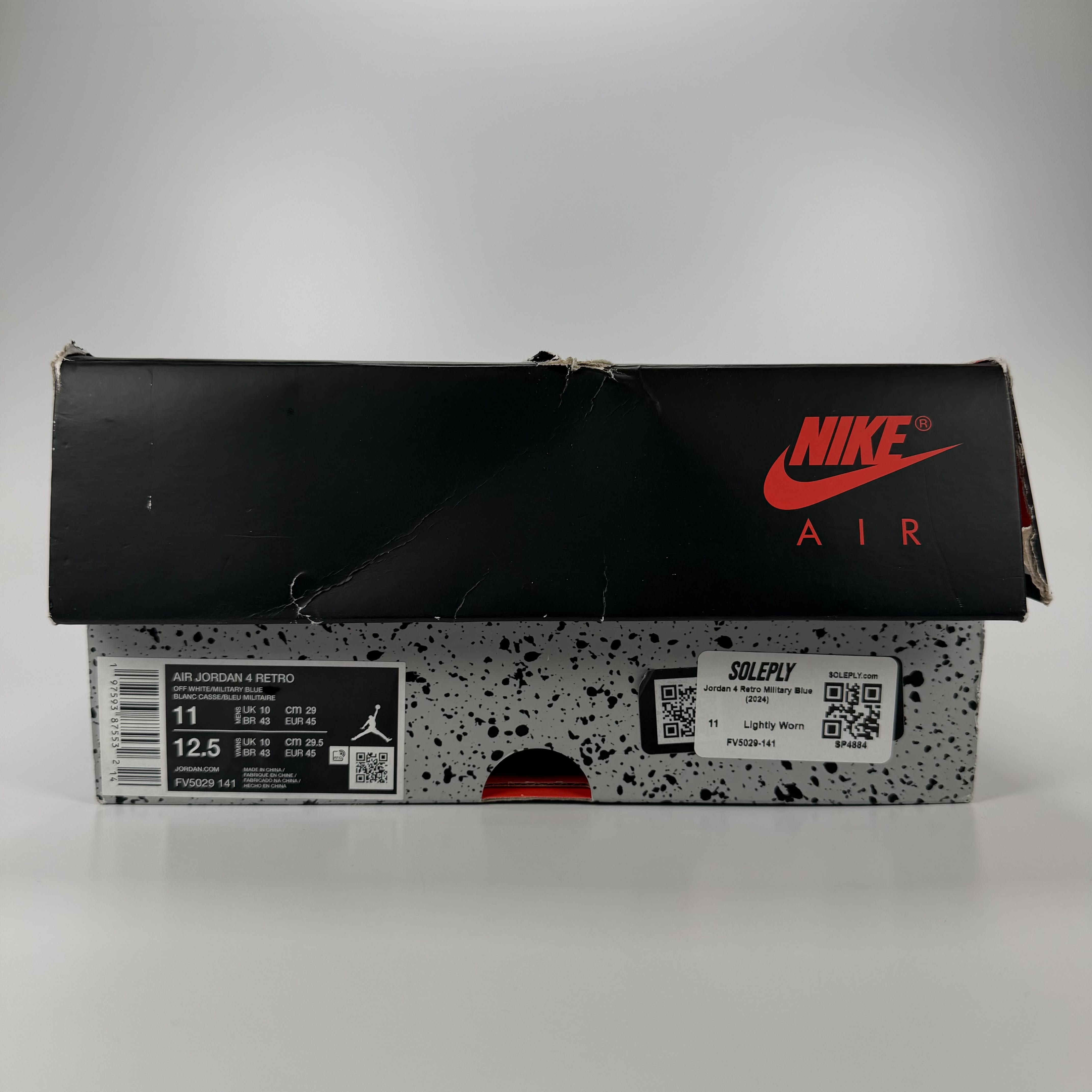 SP4884 Jordan 4 Retro Military Blue (2024)