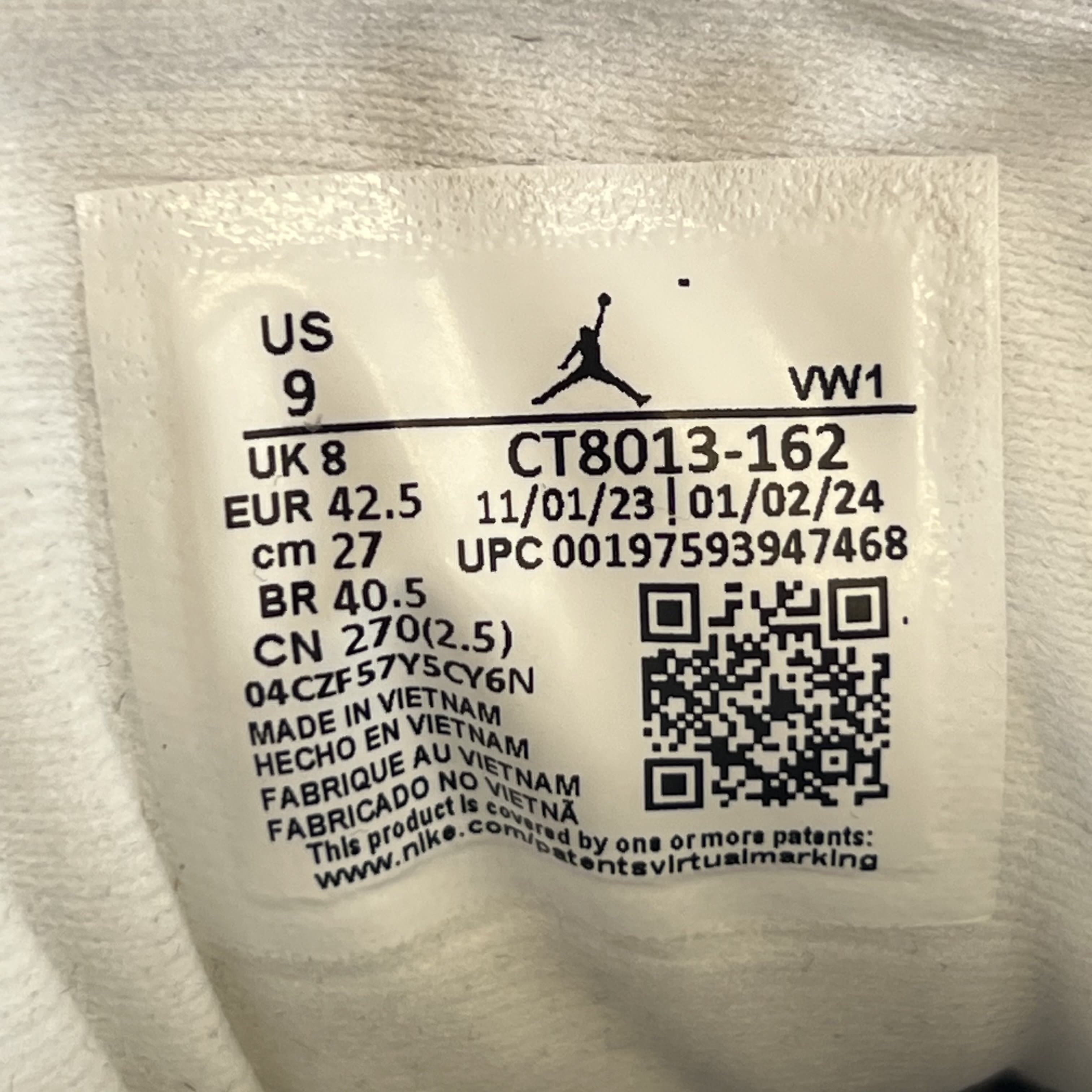710251 Jordan 12 Retro Taxi Flip