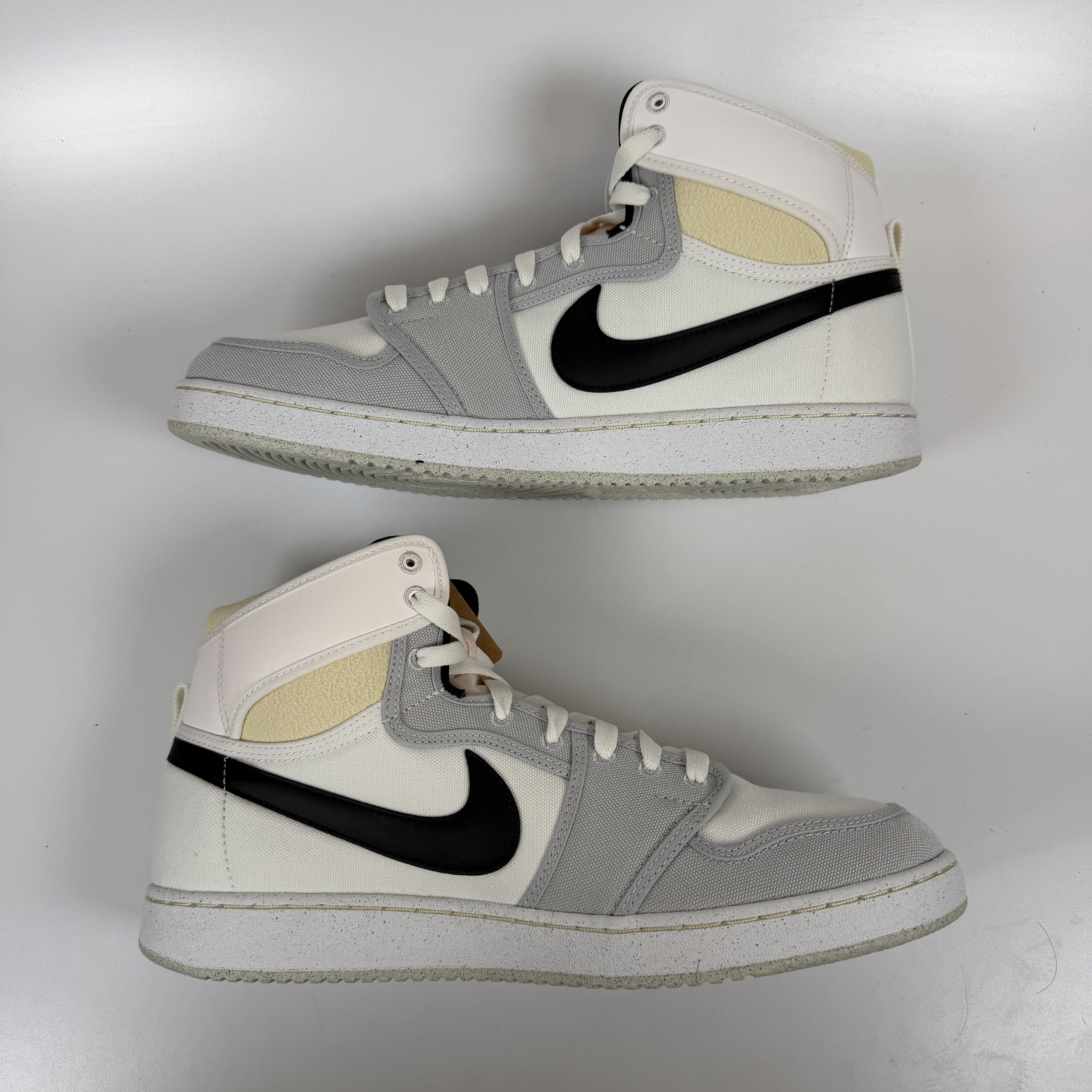 SP7586 Jordan 1 Retro AJKO White Black Grey Fog