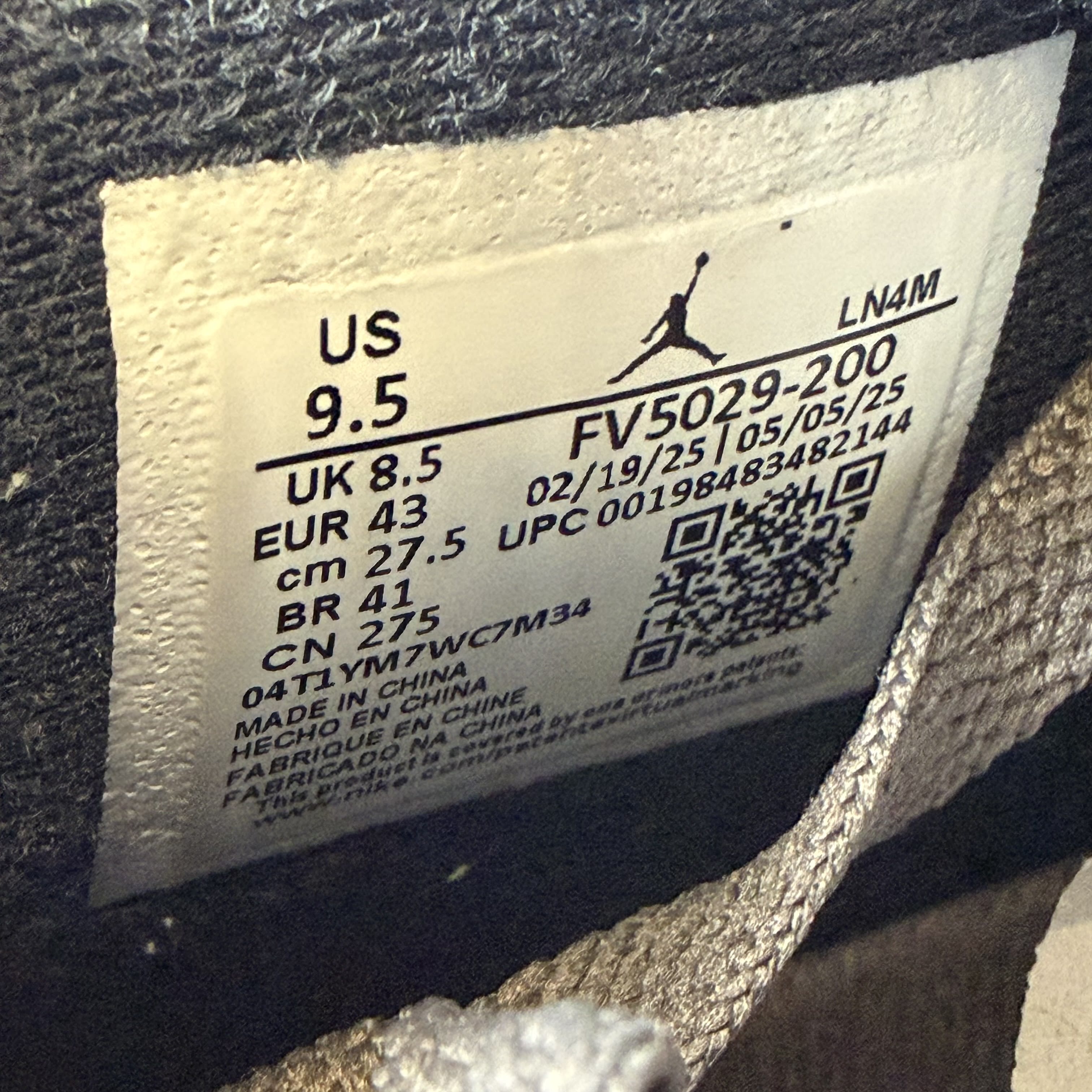 SP10006 Jordan 4 Retro Cave Stone