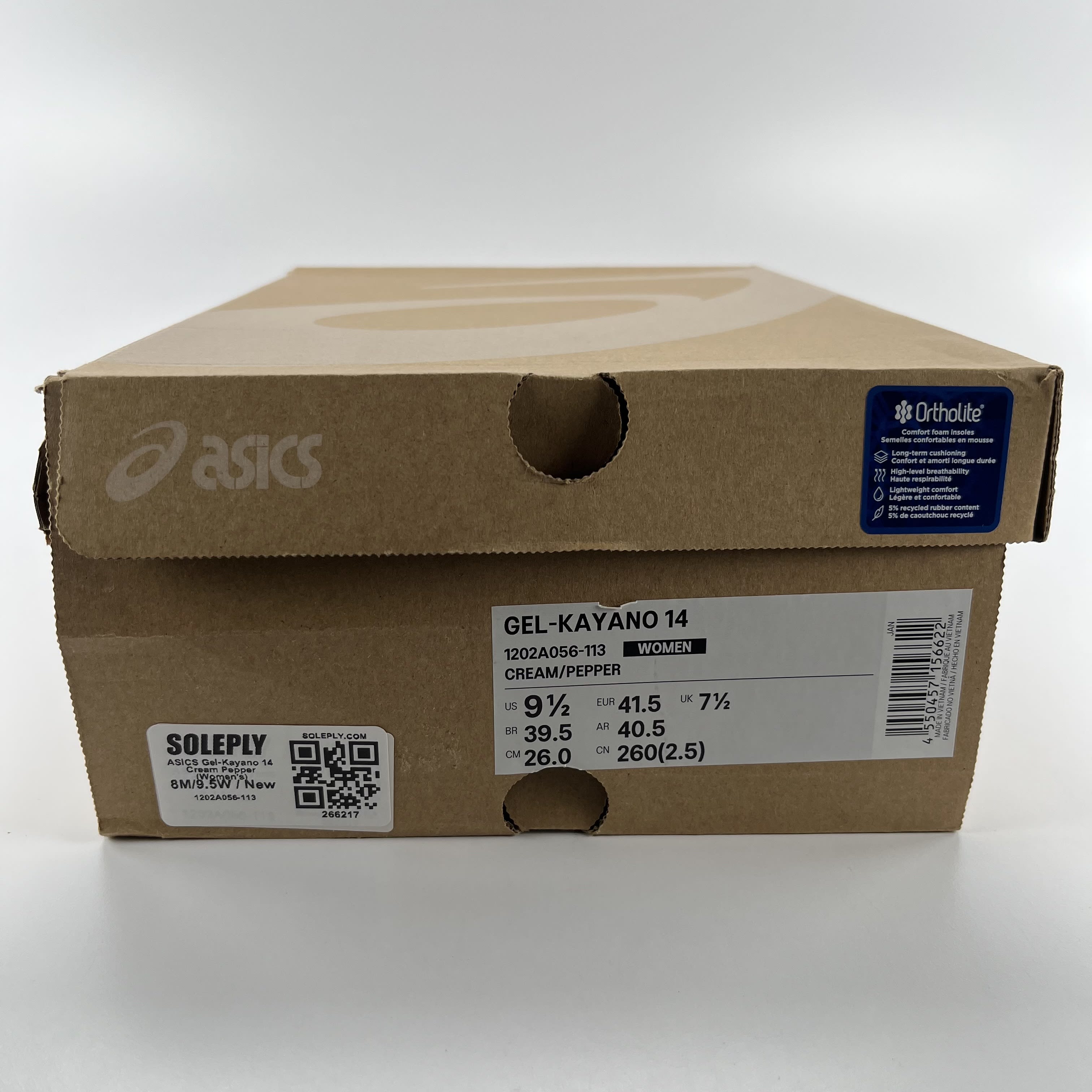 266217 ASICS Gel-Kayano 14 Cream Pepper (Women's)