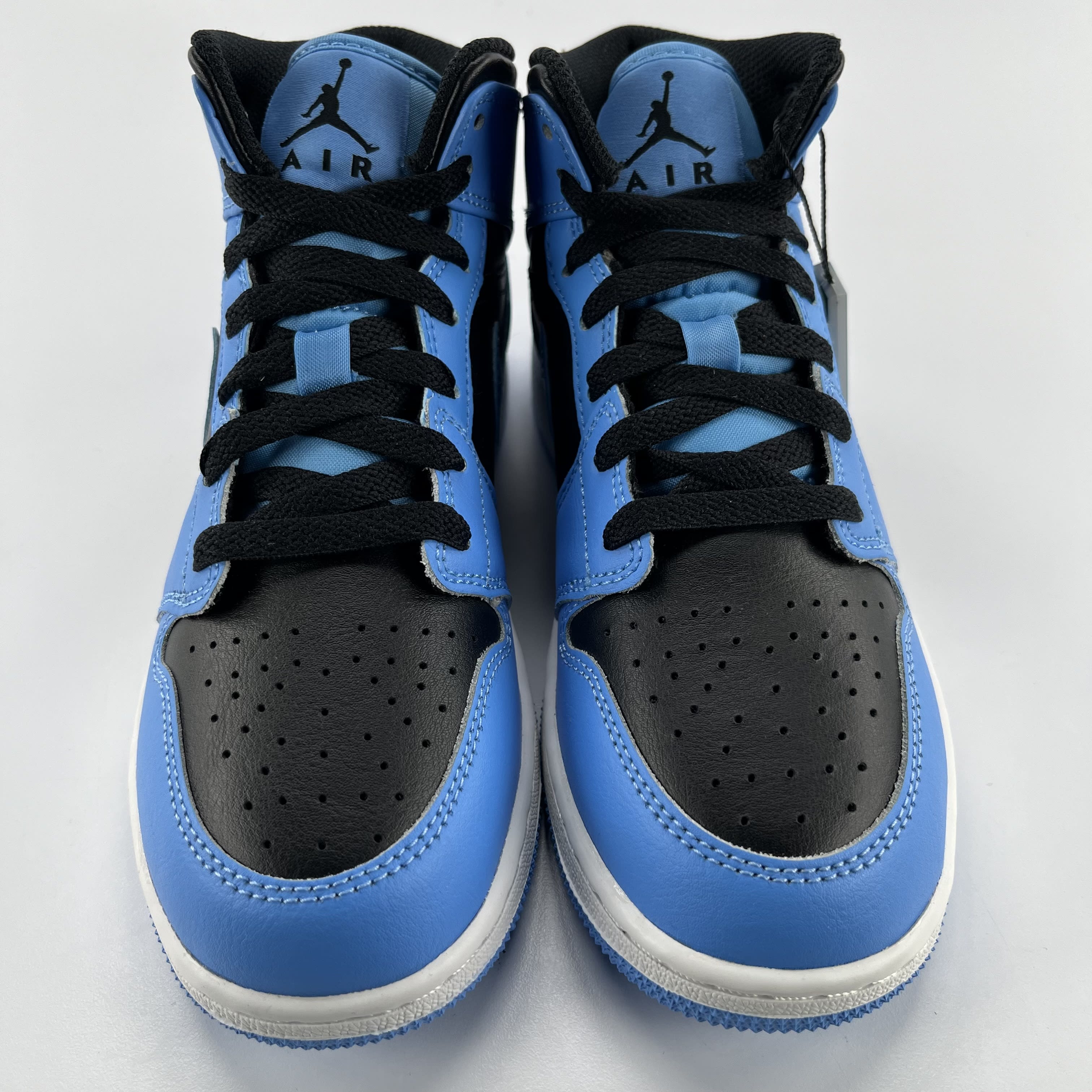 263179 Jordan 1 Mid University Blue Black (GS)
