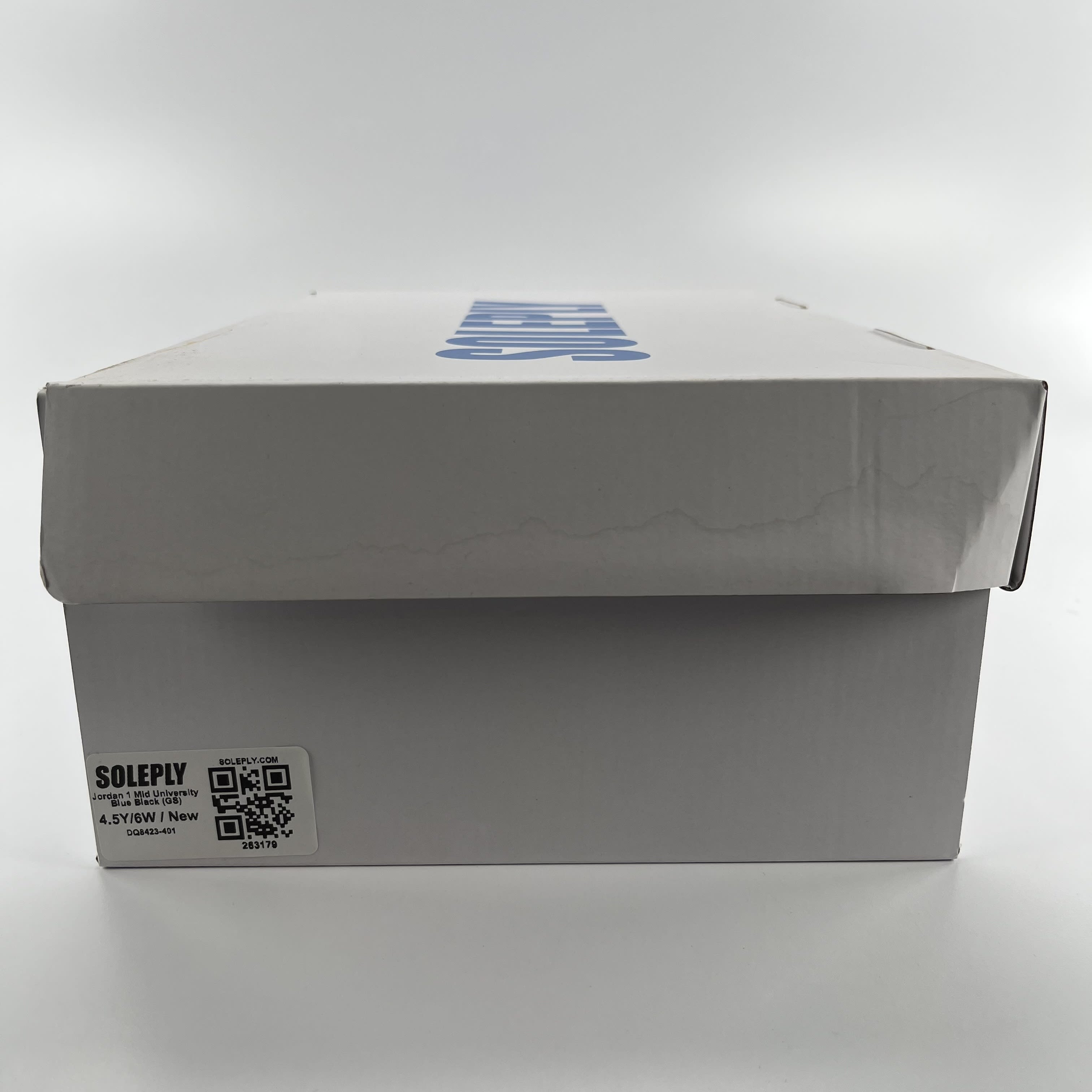 263179 Jordan 1 Mid University Blue Black (GS)