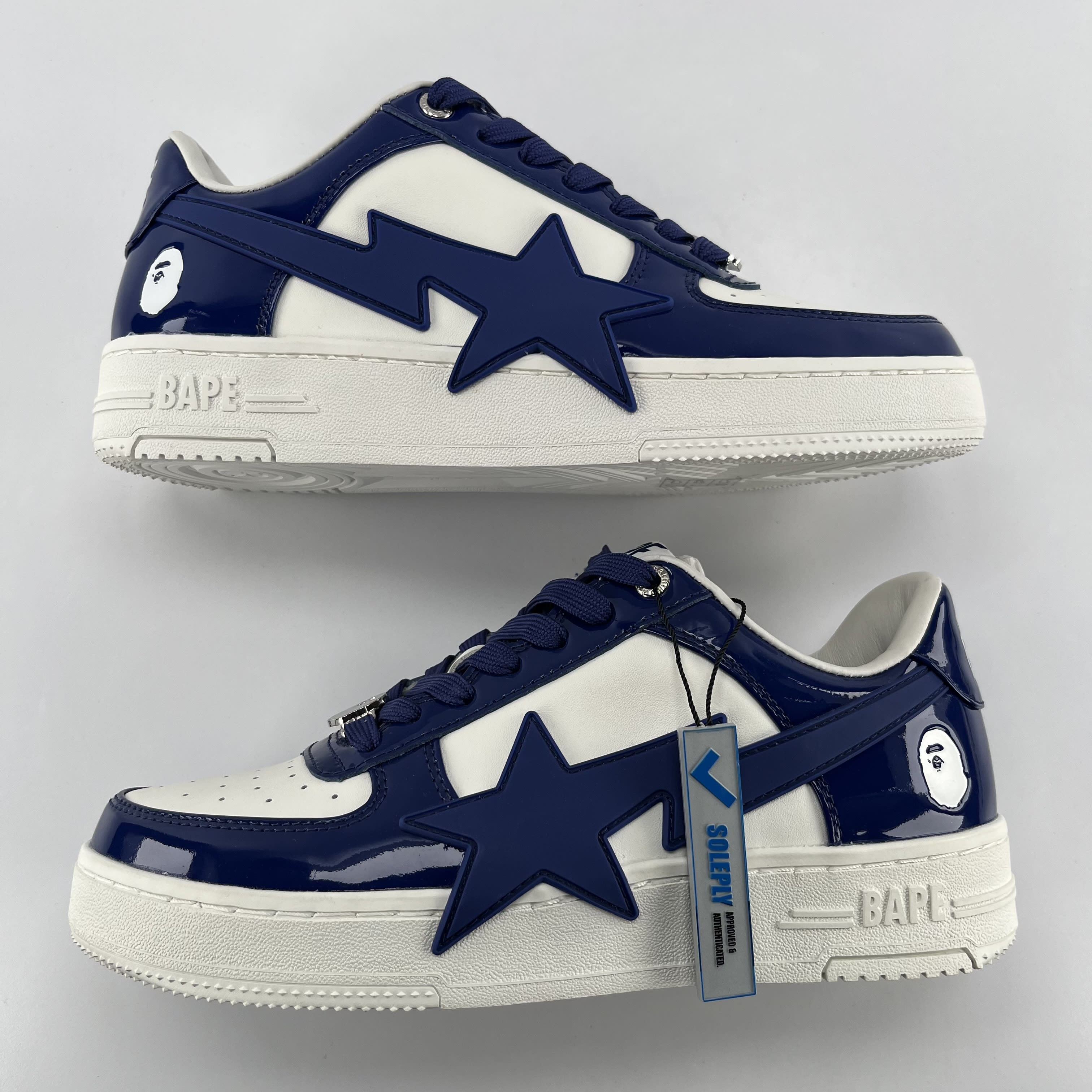 388482 A Bathing Ape Bape Sta OS #3 M2 Navy