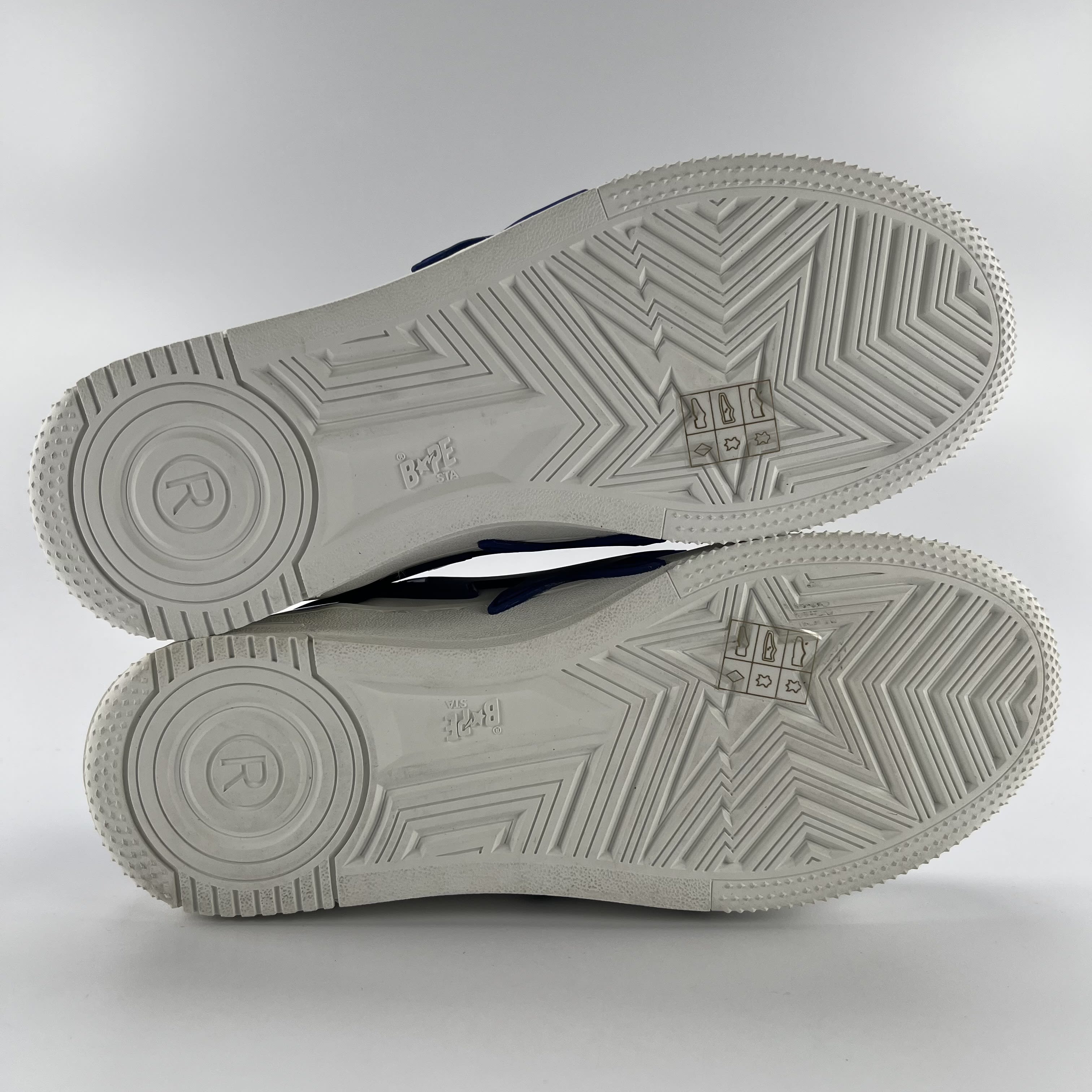 388482 A Bathing Ape Bape Sta OS #3 M2 Navy