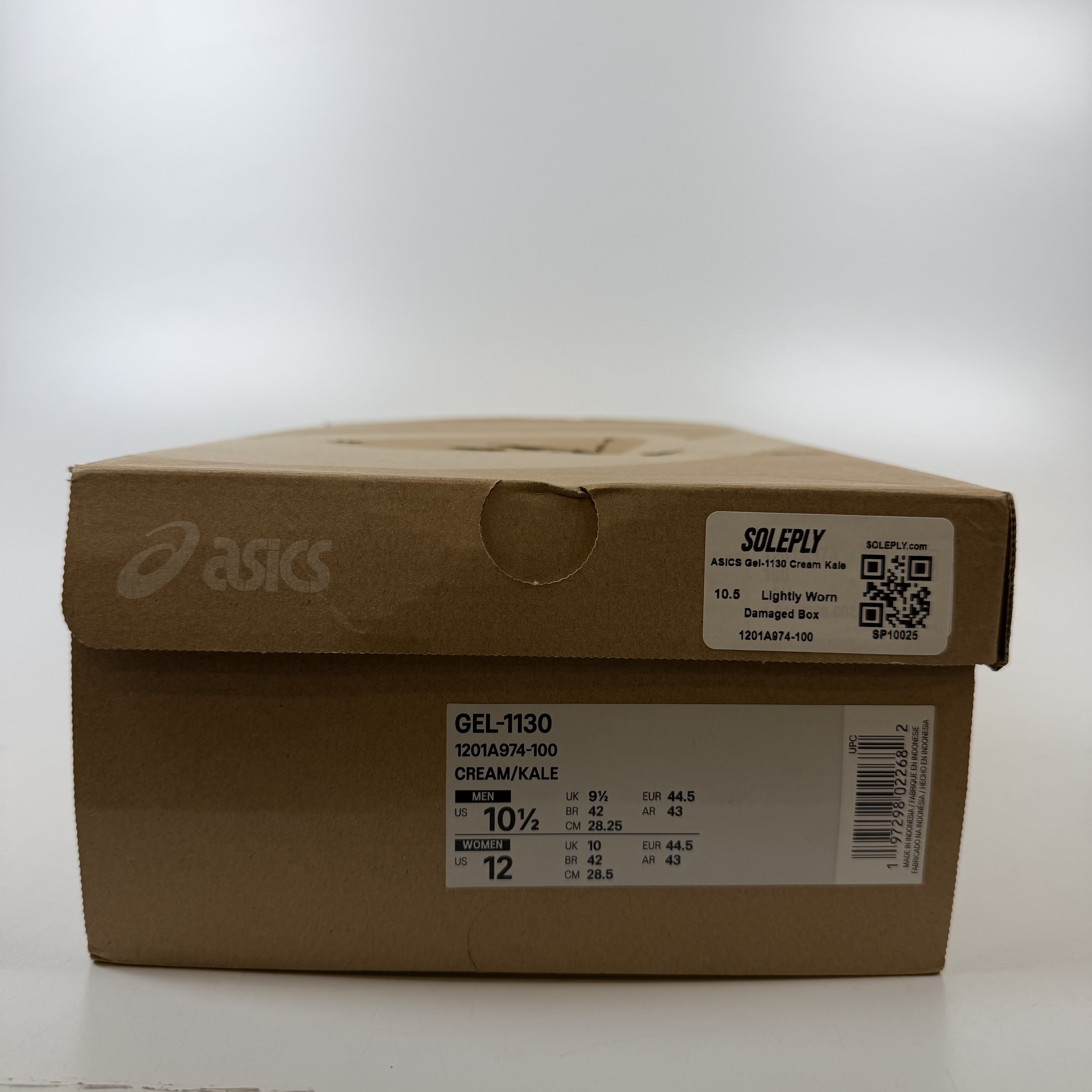 SP10025 ASICS Gel-1130 Cream Kale
