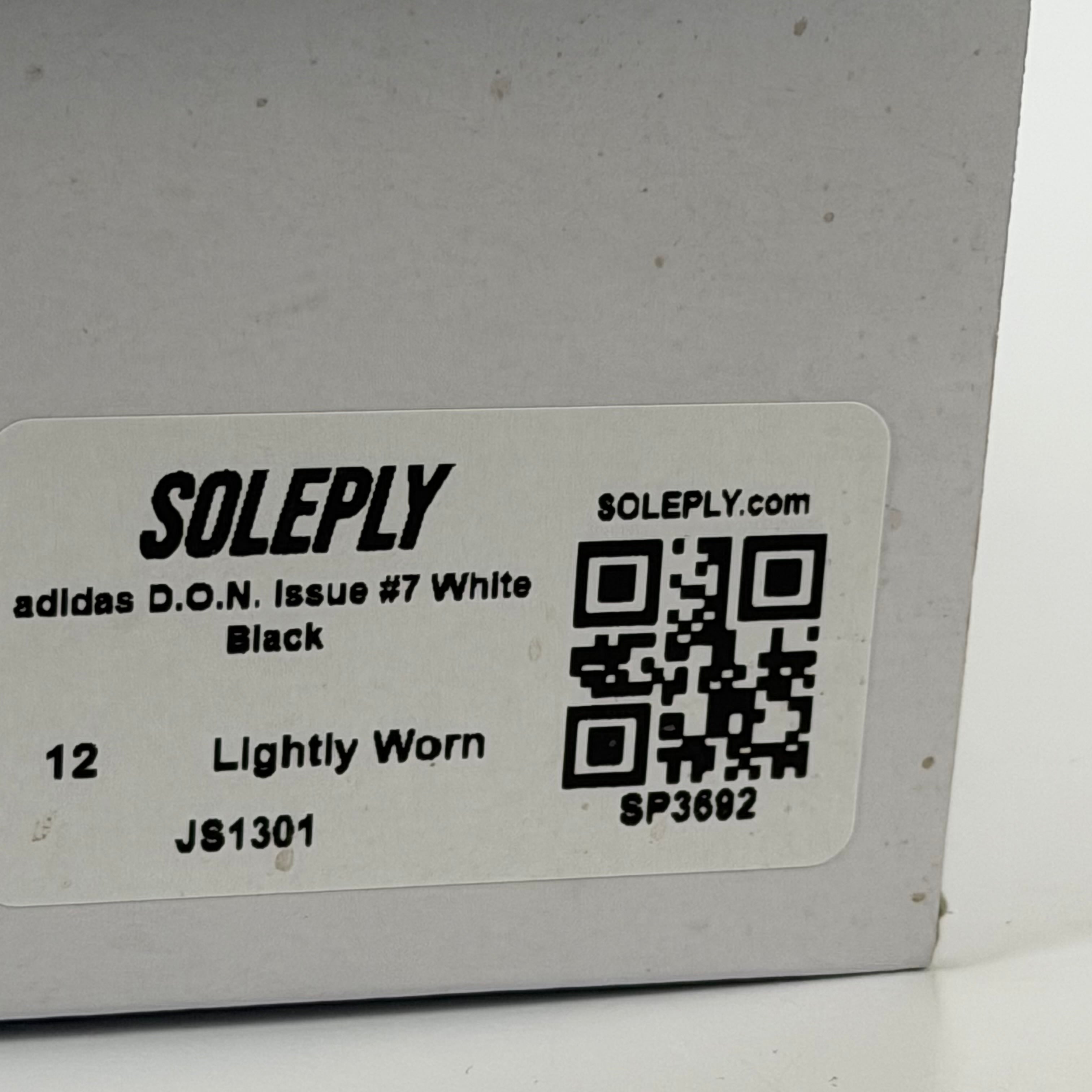 SP3692 adidas D.O.N. Issue #7 White Black
